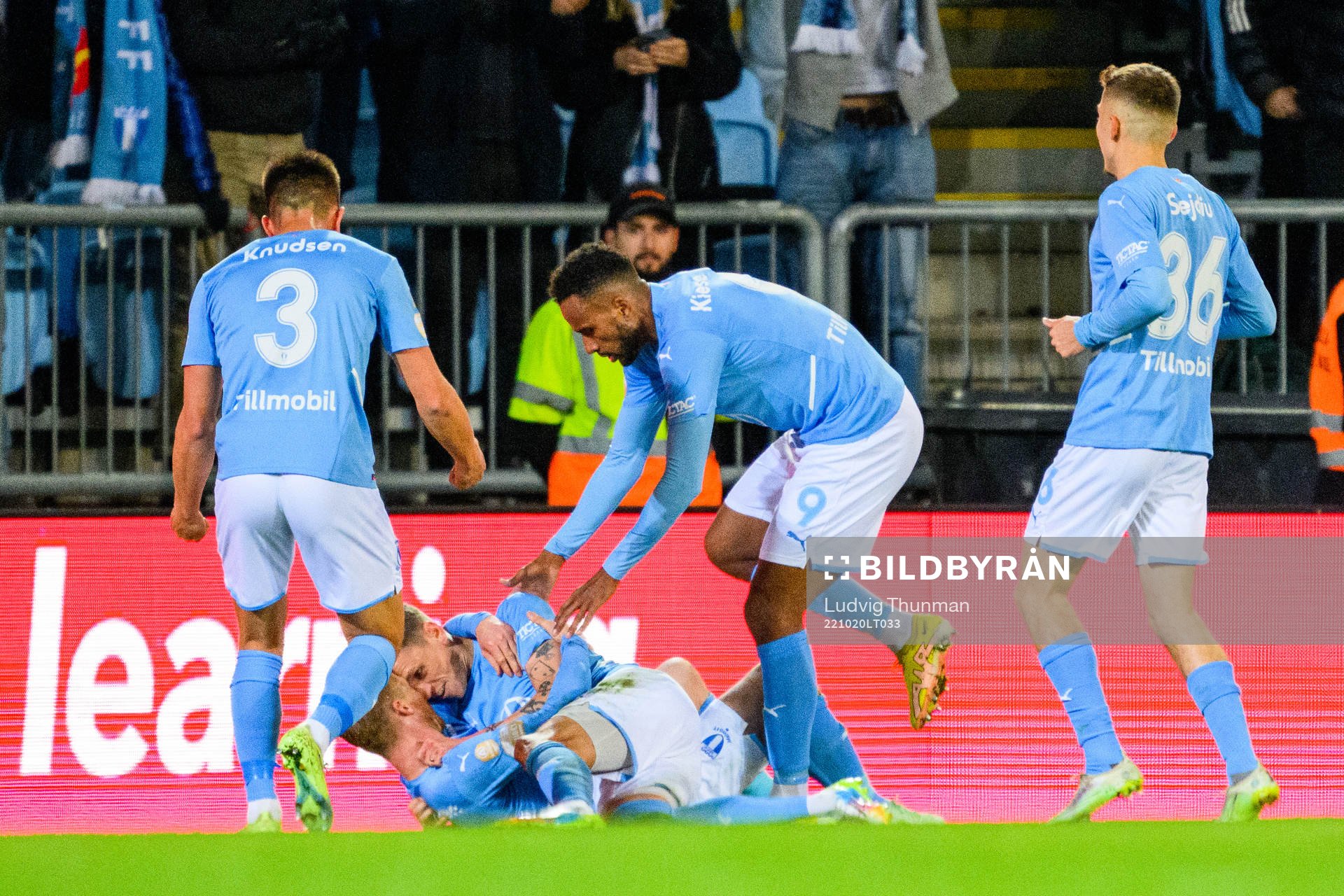 Malmö FFs Sören Rieks krams om av Anders Christiansen