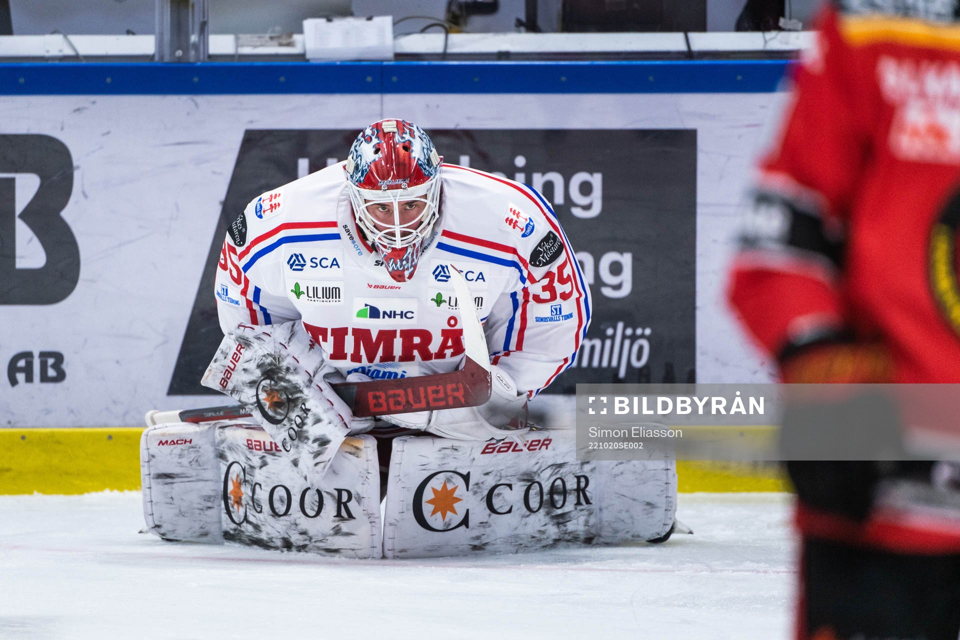 Timrås målvakt David Rautio