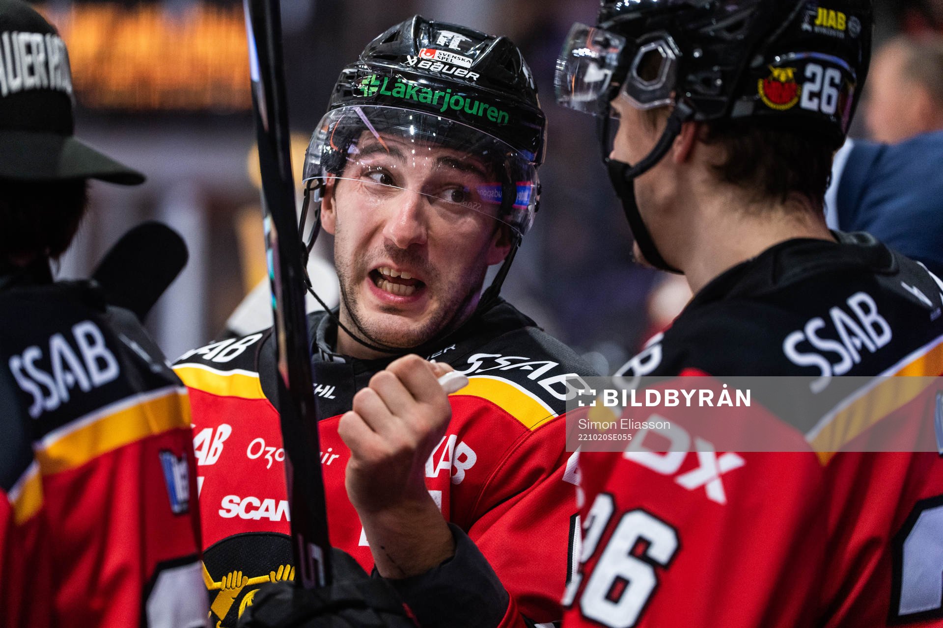 Luleås Konstantin Komarek och Radek Muzik
