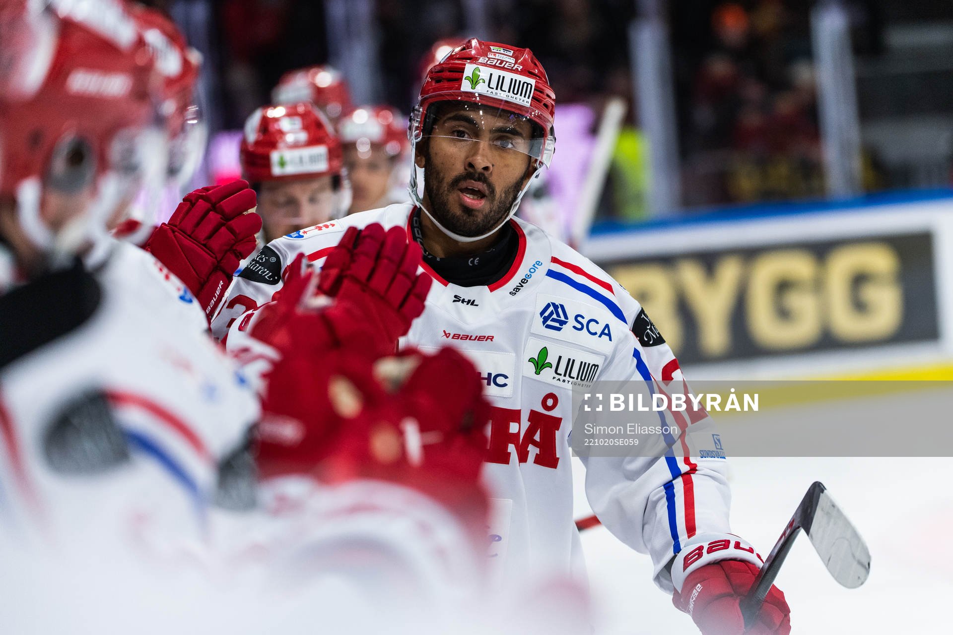 Timrås Jeremy Boyce-Rotevall jublar