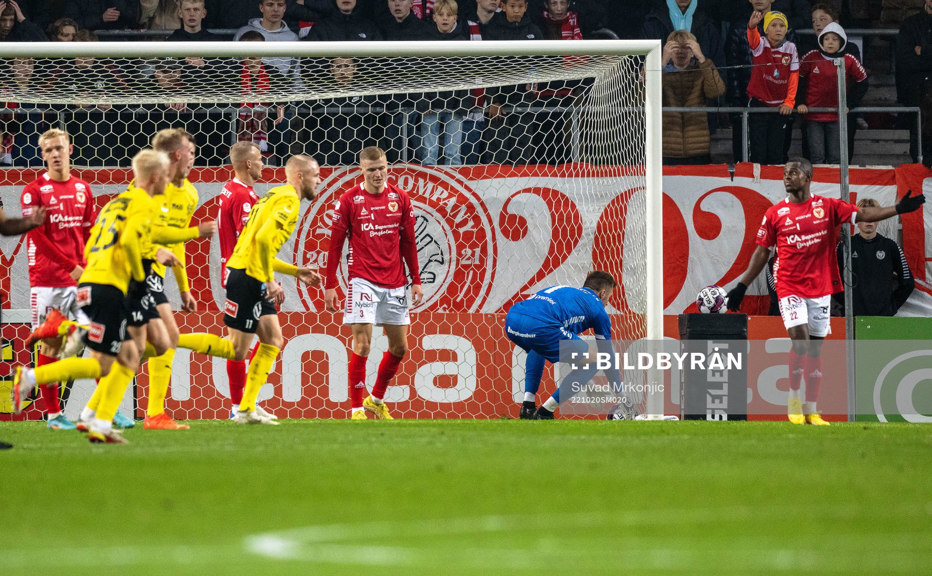 Kalmars spelare deppar