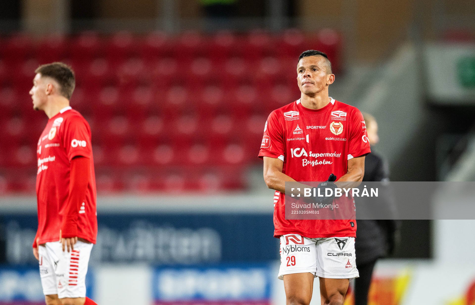 Kalmars Romario Pereira Sipiao deppar