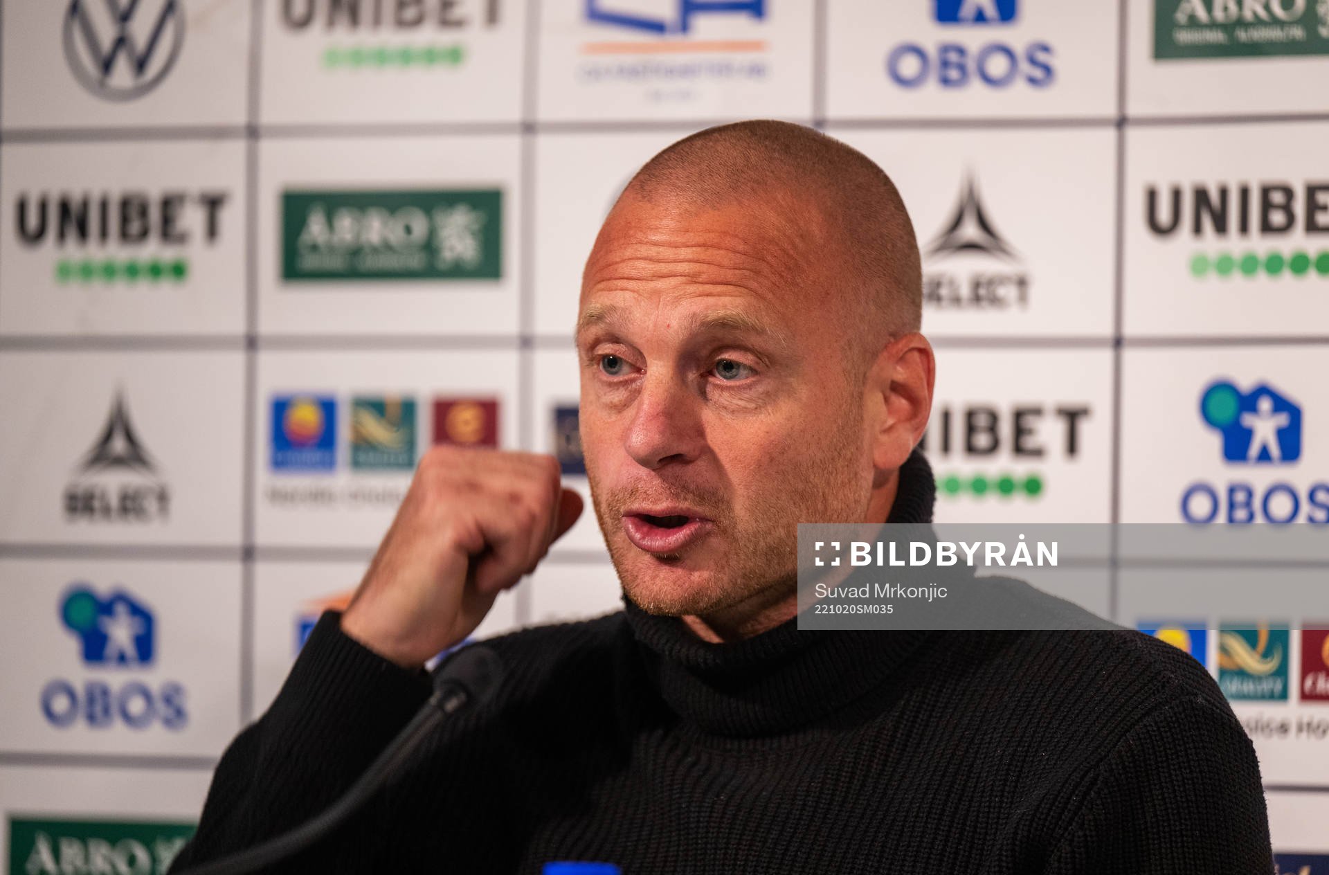 Mjällbys tränare Andreas Brännström