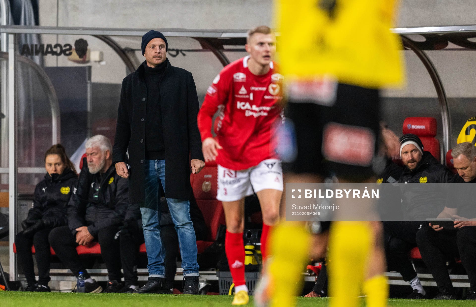 Mjällbys tränare Andreas Brännström
