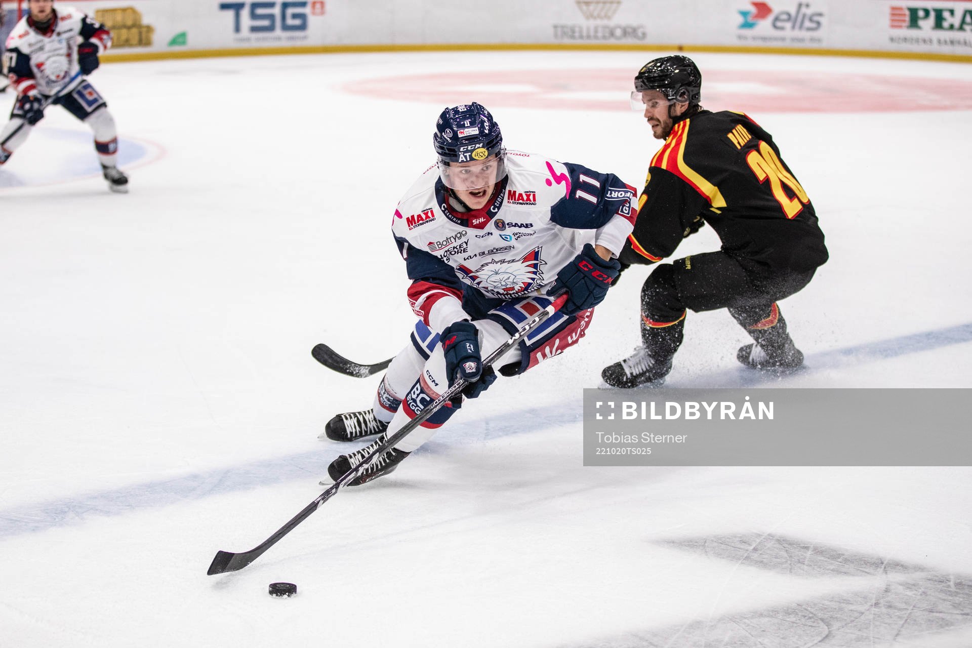 Linköpings Henrik Törnqvist och Brynäs Oula Palve