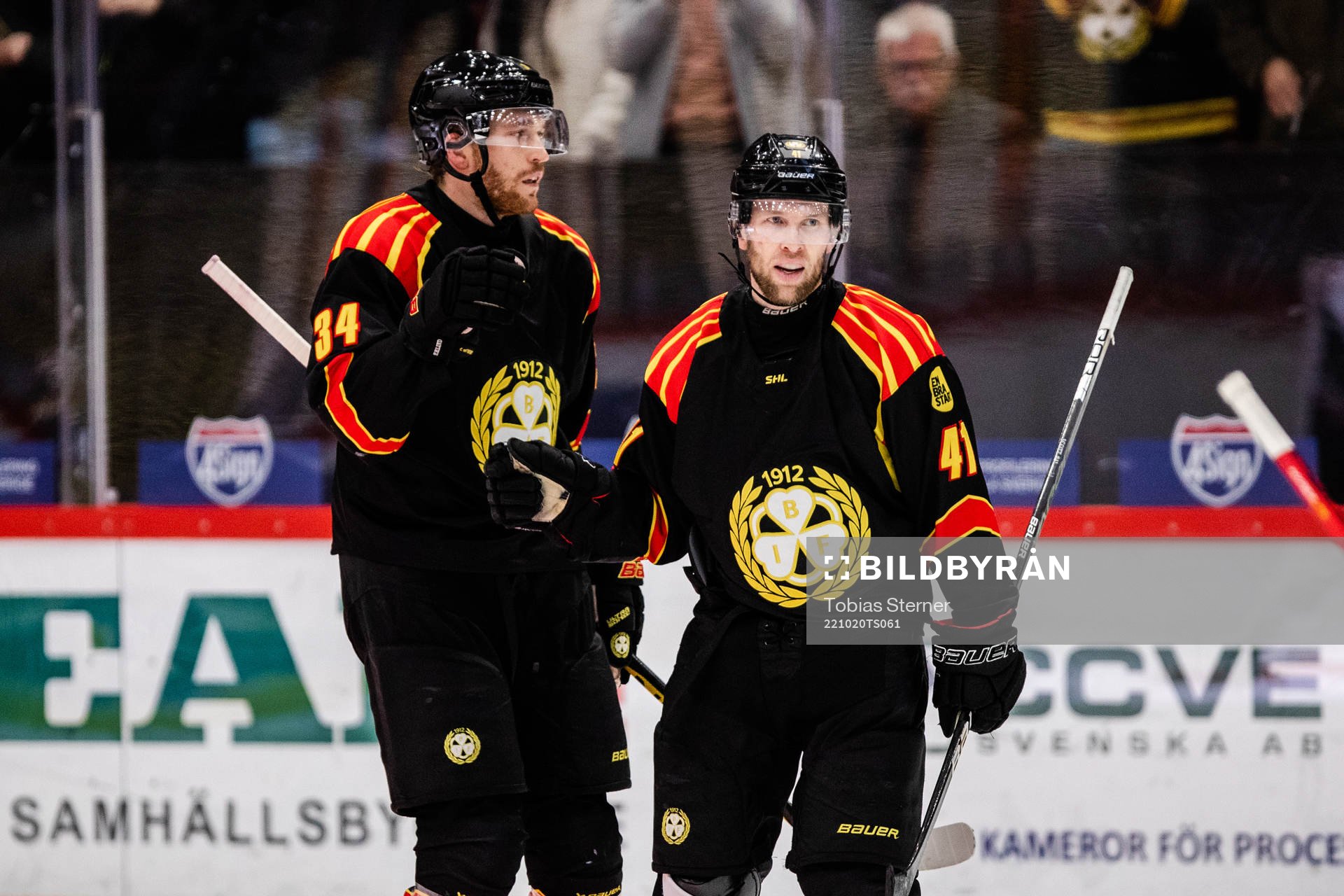Brynäs Greg Scott jublar