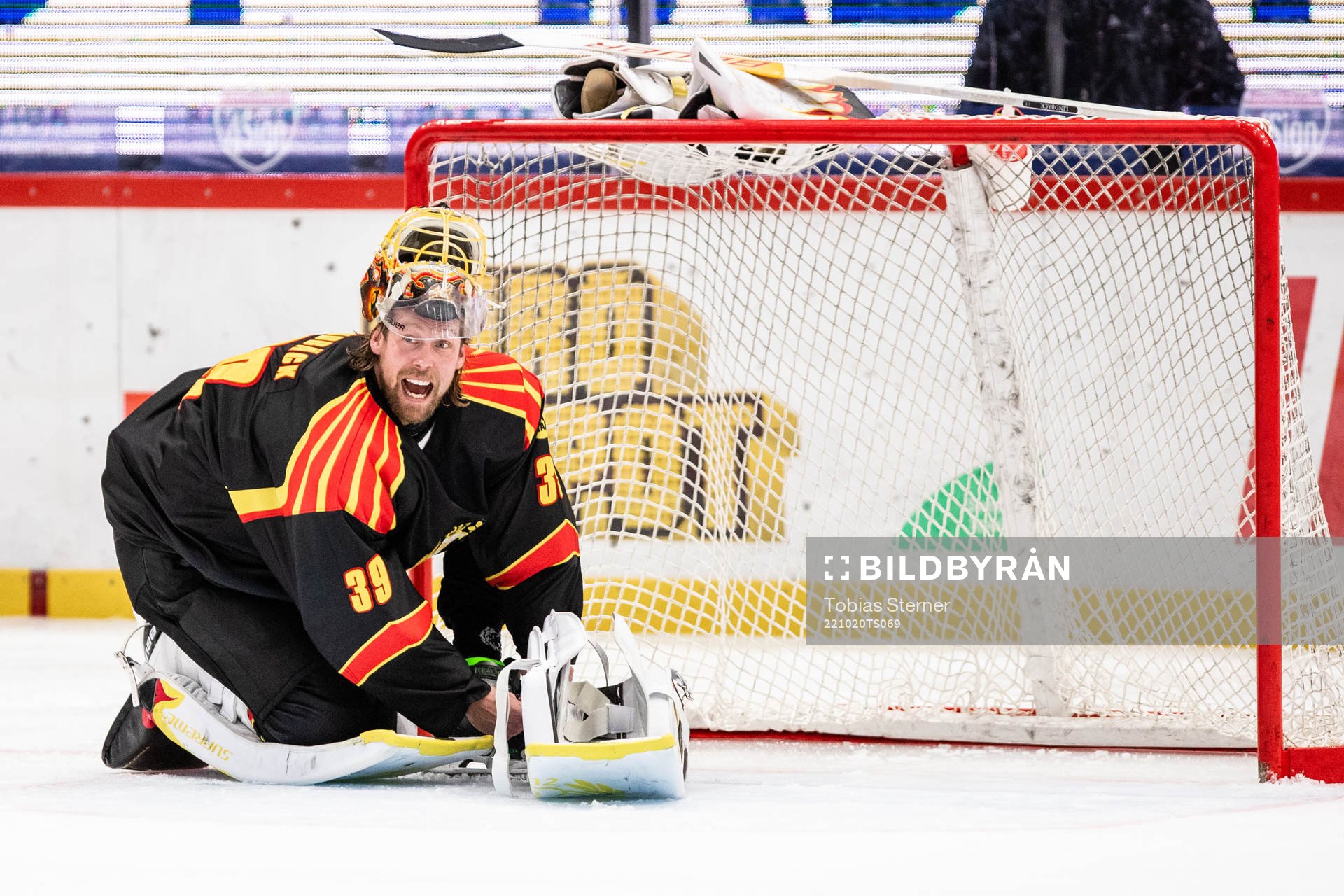 Brynäs målvakt Anders Lindbäck