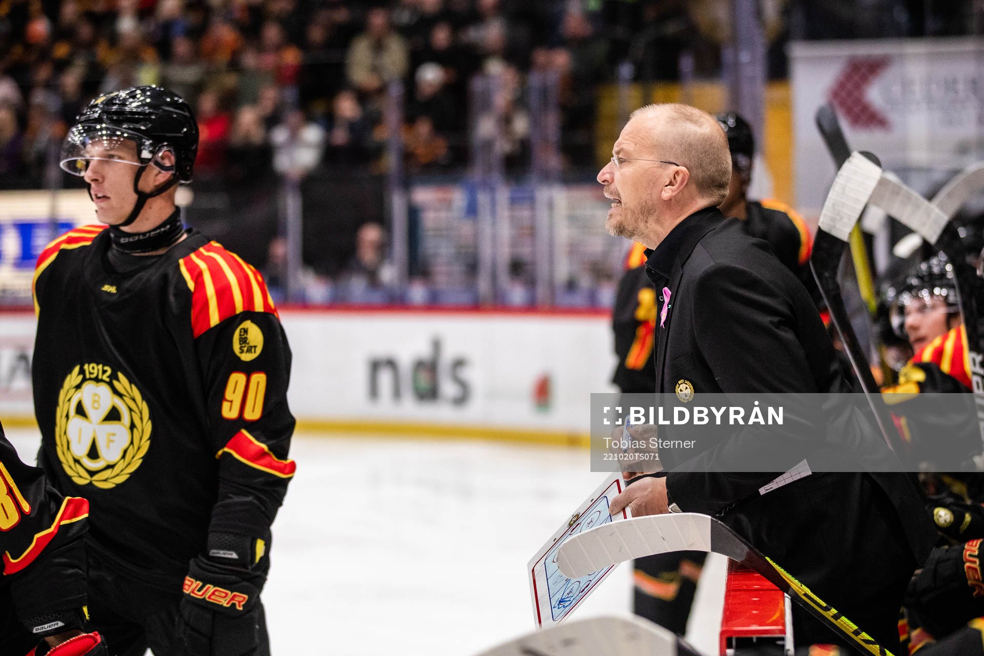 Brynäs assisterande tränare Kalle Kaskinen