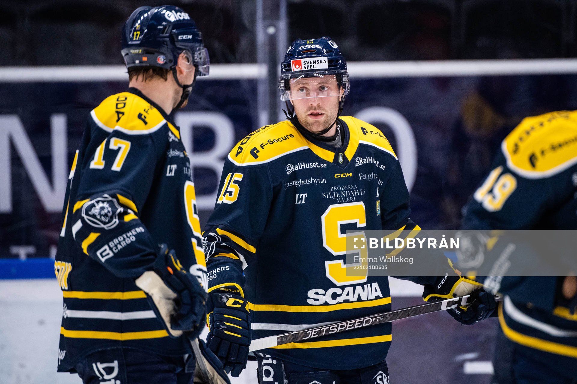 Södertäljes Johan Ivarsson och Albin Carlson