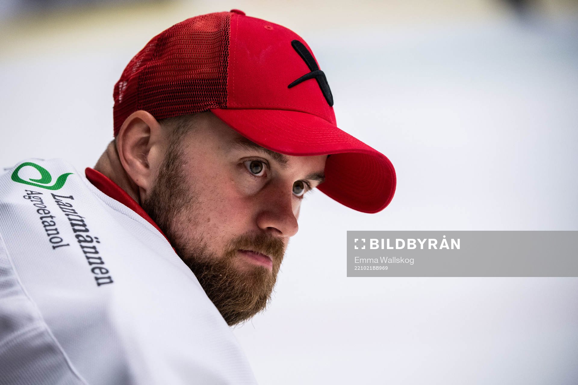 Vita Hästens målvakt Tobias Sandberg