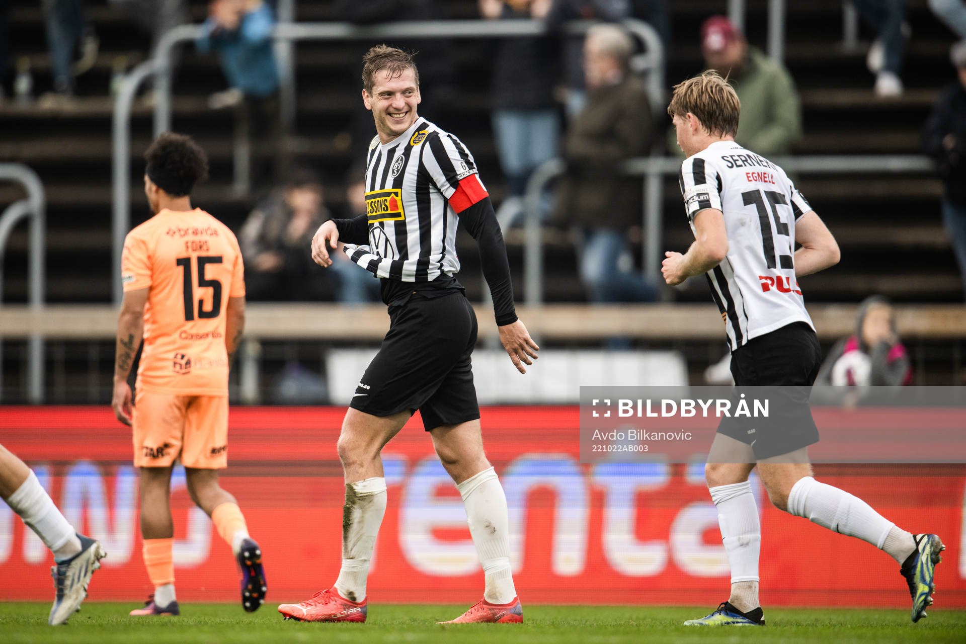 Landskronas Philip Andersson jublar