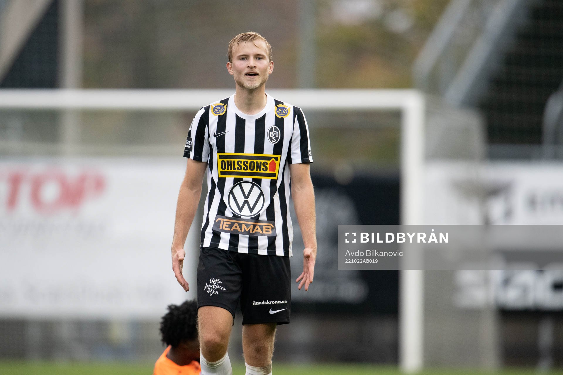 Landskronas Johan Rapp agerar