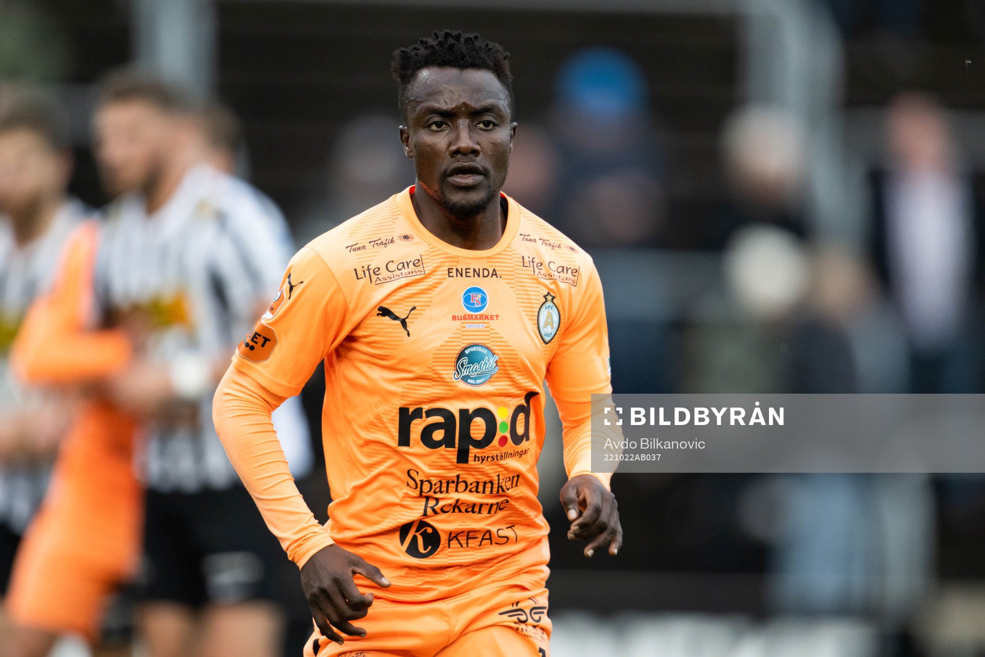 AFC Eskilstunas Aliyu Yakubu