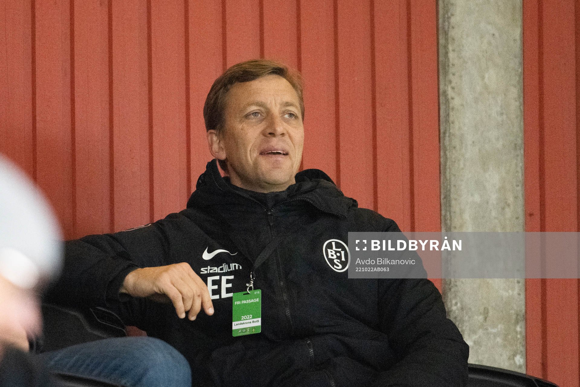 Landskronas sportchef Erik Edman