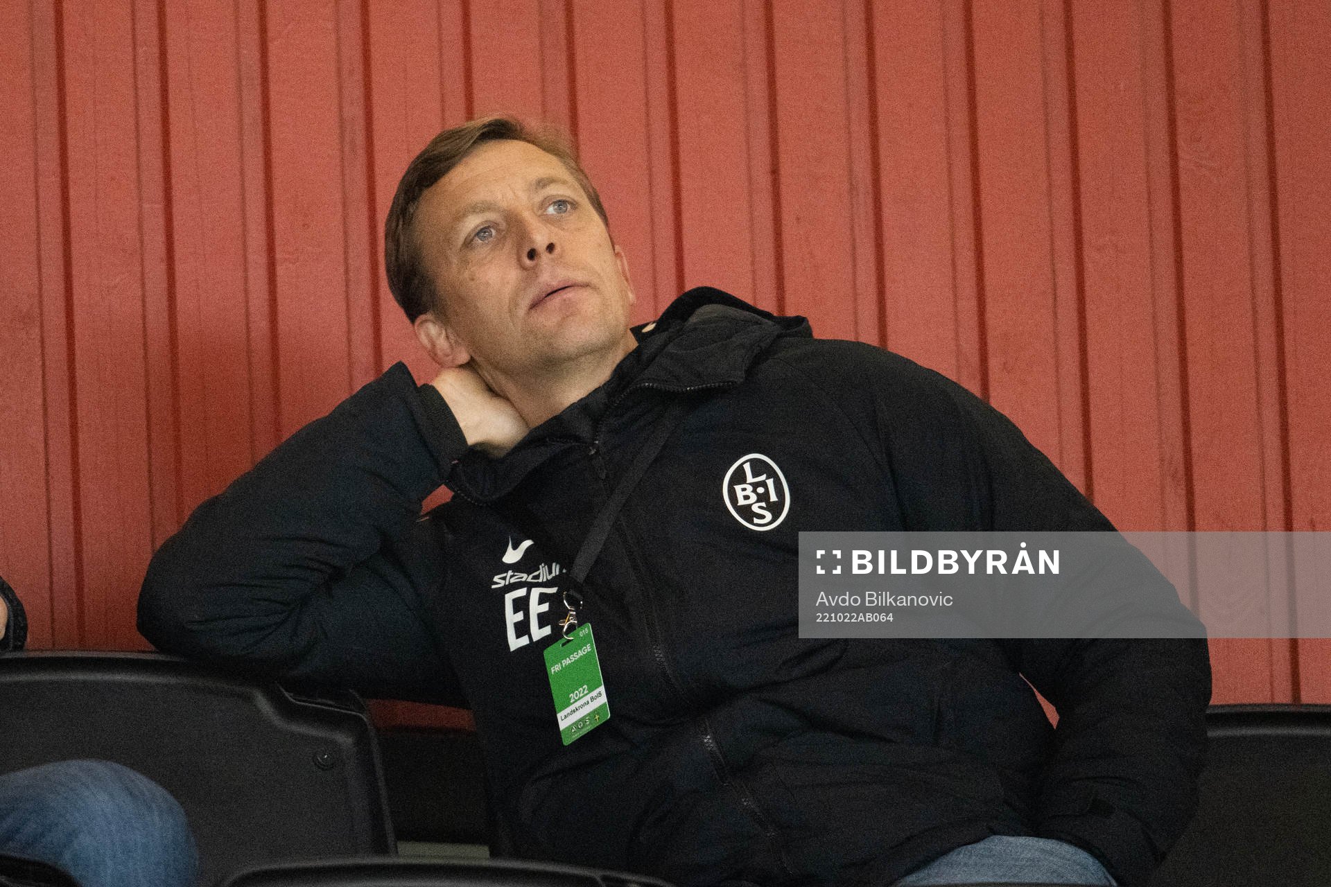 Landskronas sportchef Erik Edman