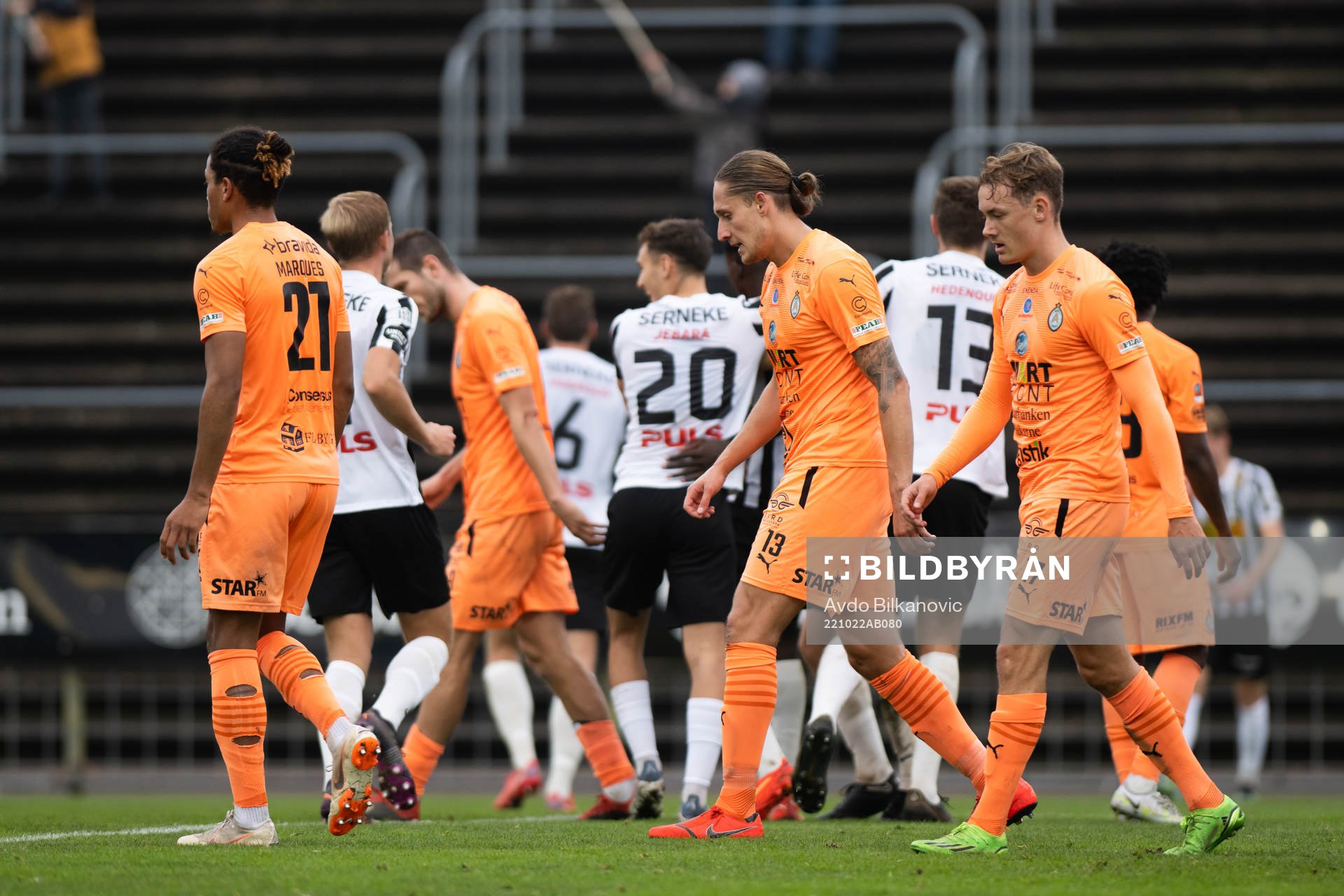 AFC Eskilstunas spelare deppar