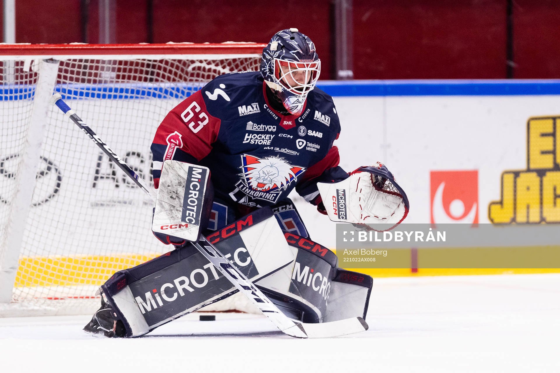 Linköpings målvakt Marcus Högberg