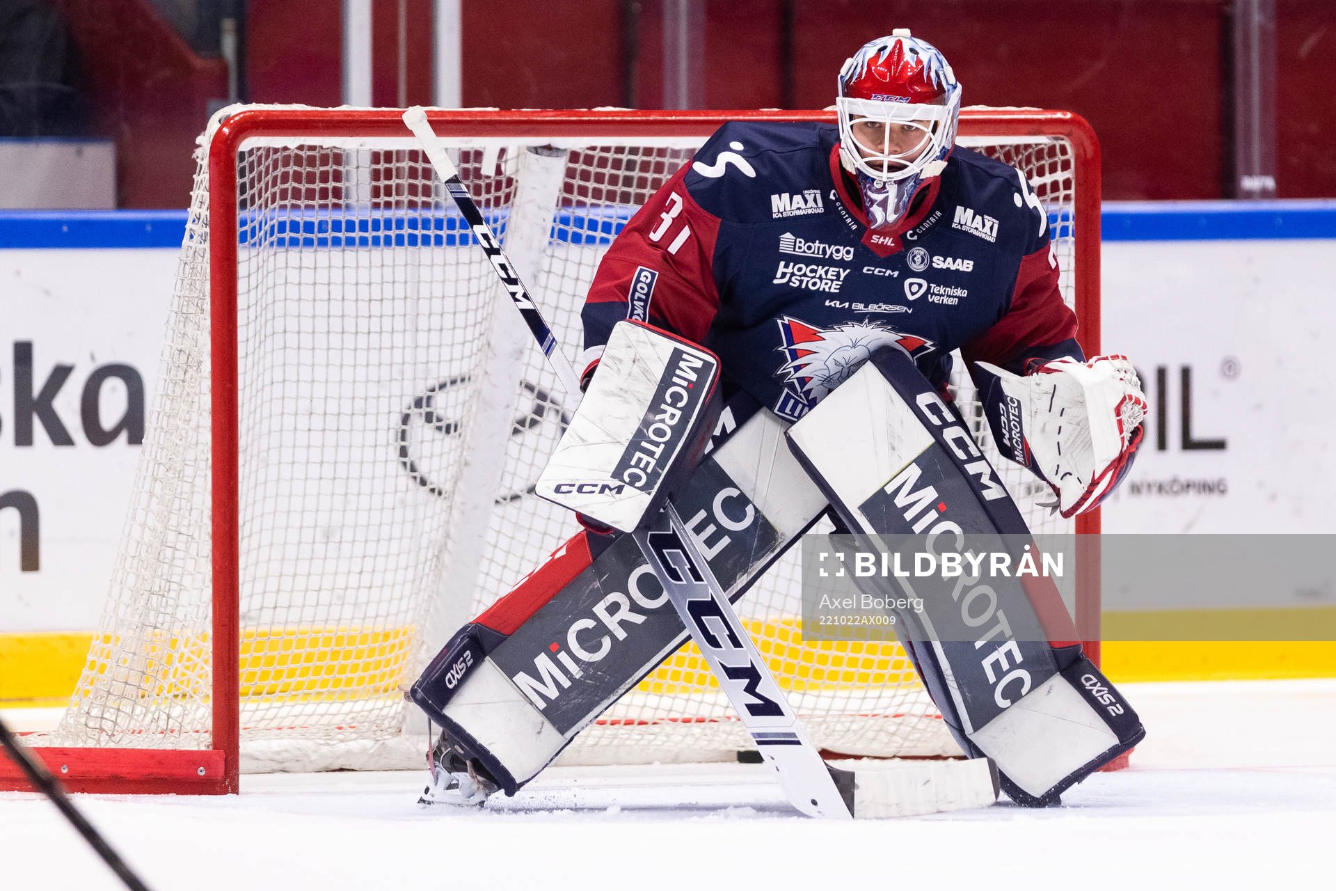 Linköpings målvakt Jesper Myrenberg