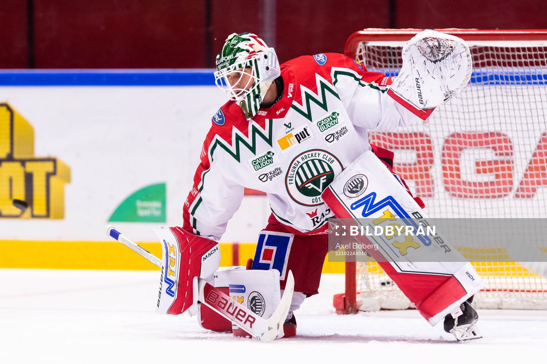 Frölundas målvakt Lars Johansson