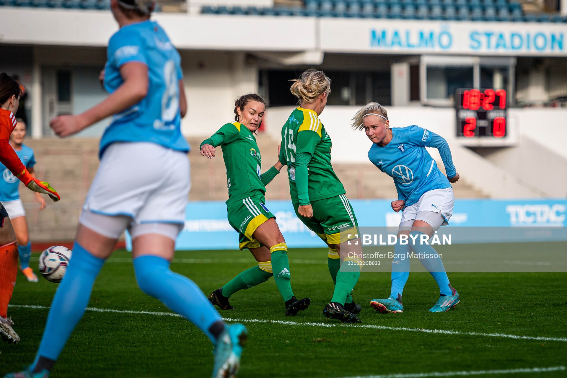 Malmö FFs Melina Skarström