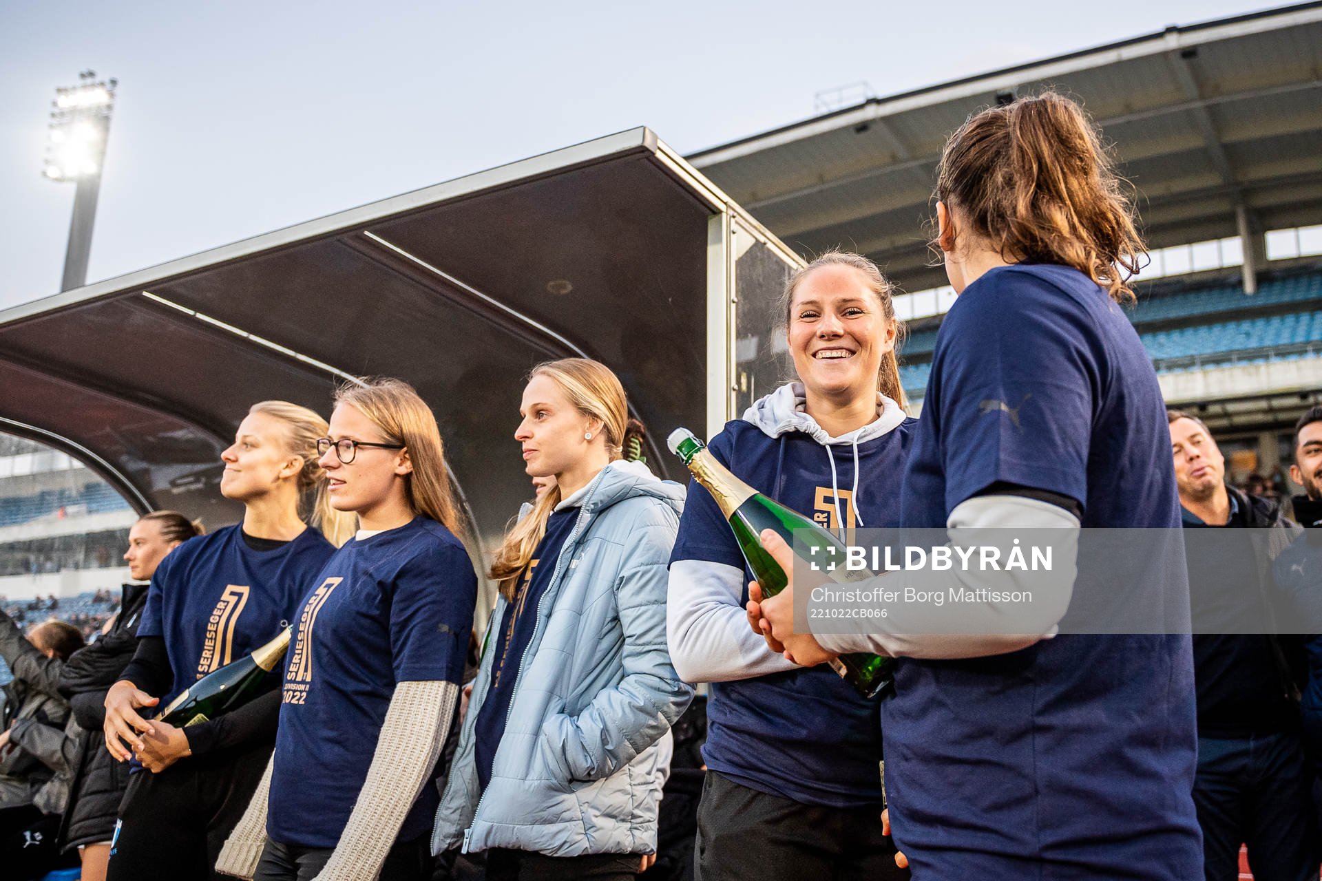 Malmö FFs Linnea Svensson jublar