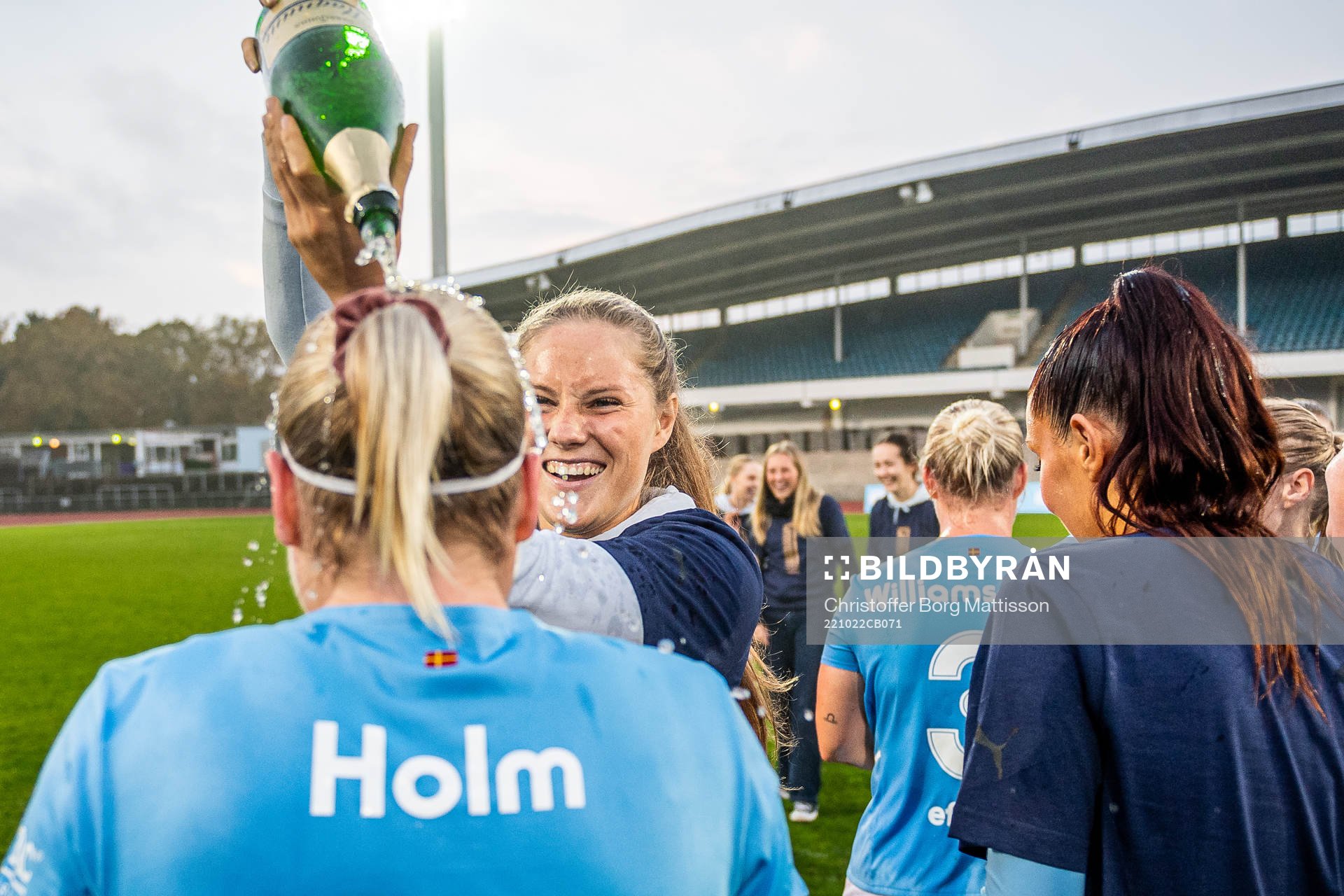 Malmö FFs Linnea Svensson jublar