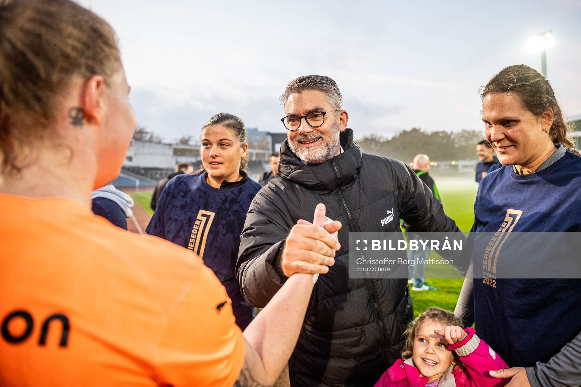 Malmö FFs VD Niclas Carlnén jublar