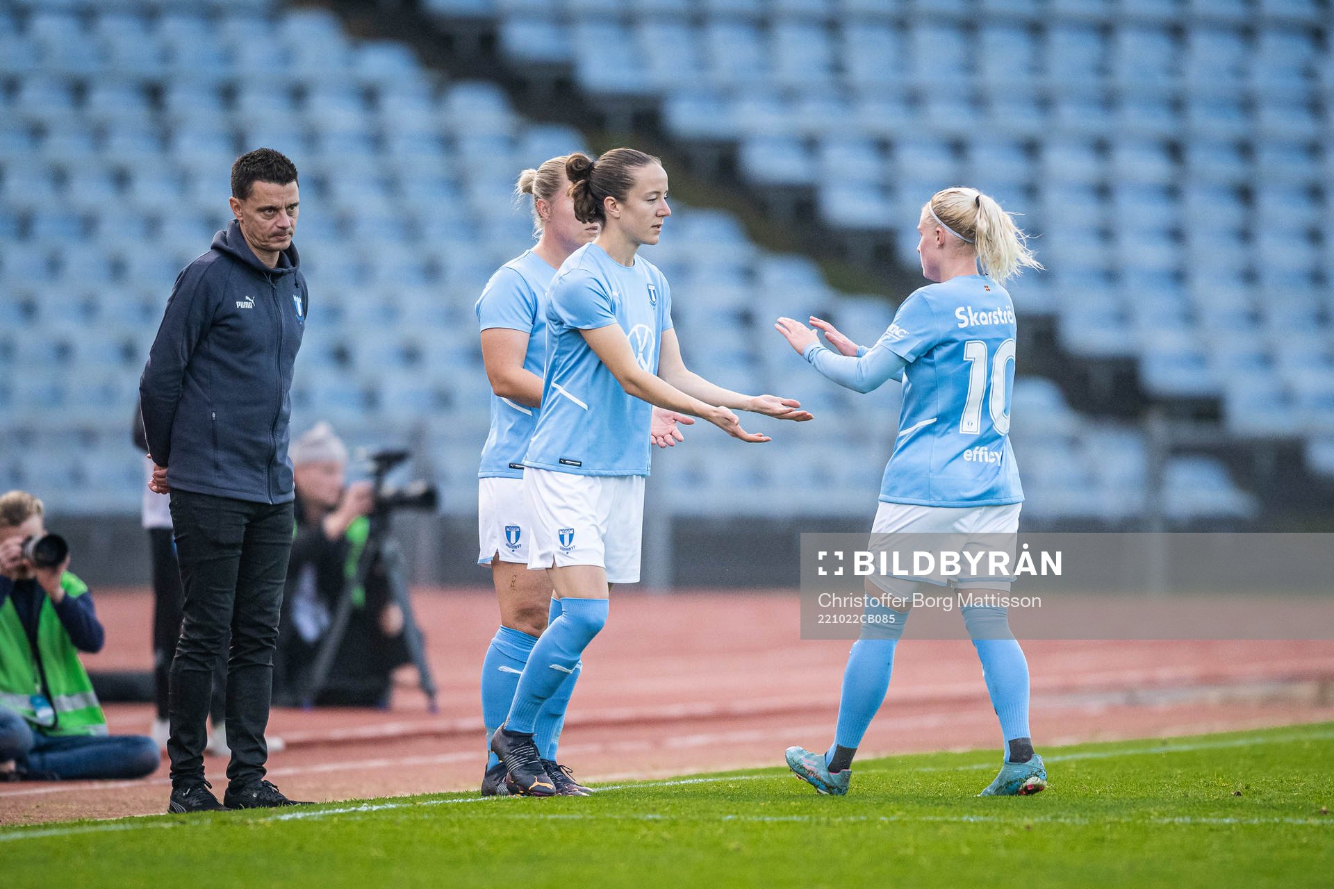 Malmö FFs Anna Plantin byts in