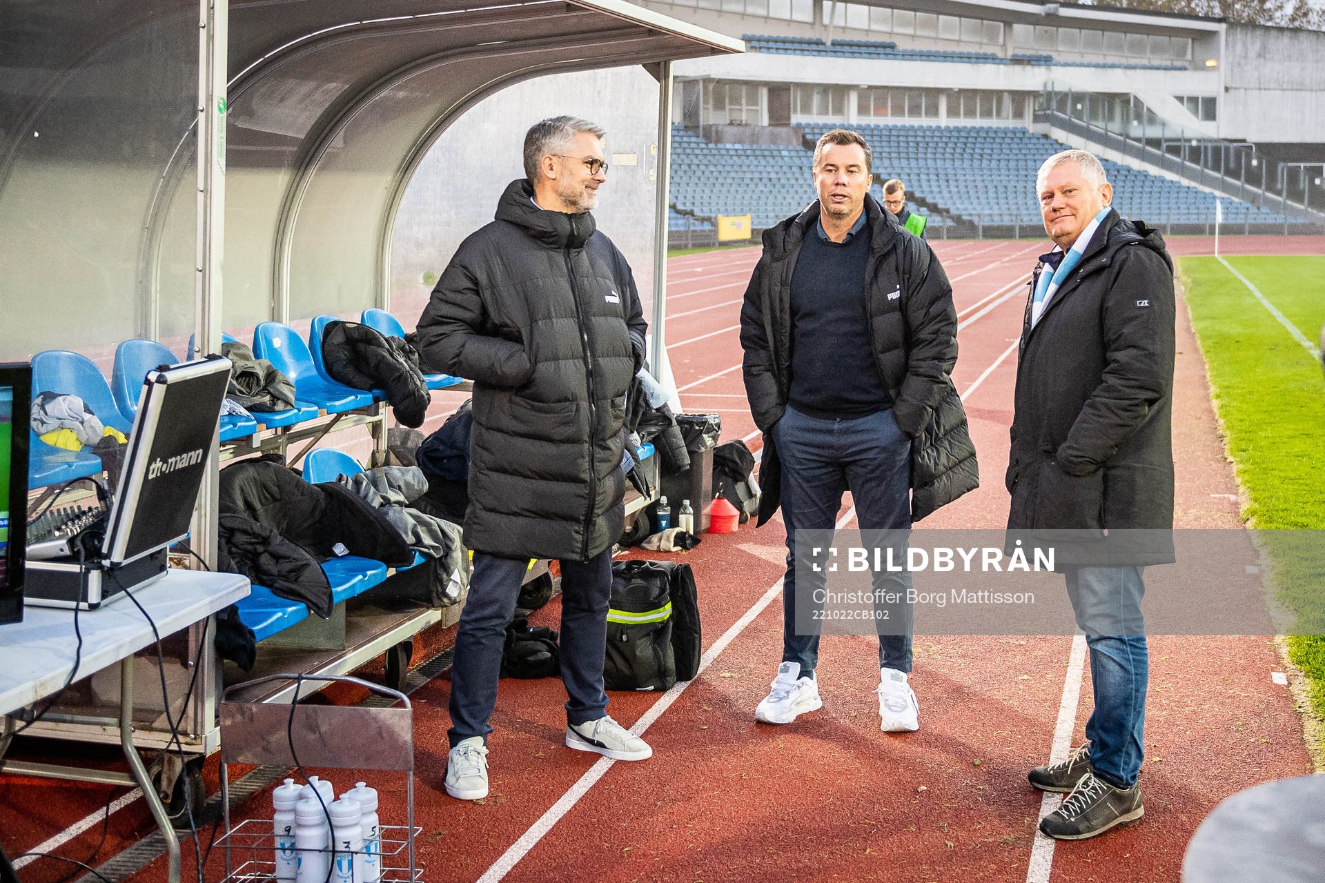 Malmö FFs VD Niclas Carlnén, sportdirektör Daniel