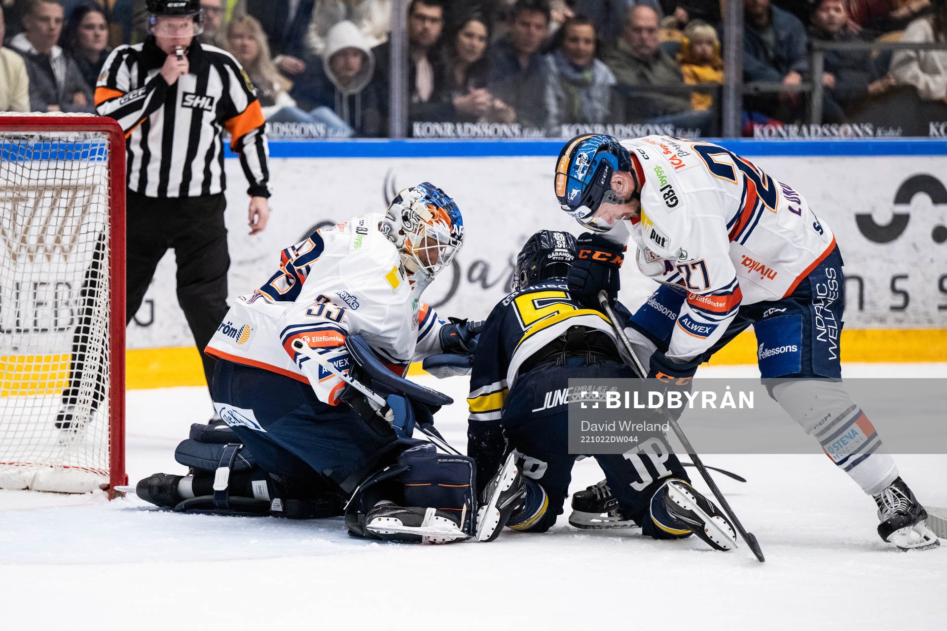 Växjös målvakt Emil Larmi
