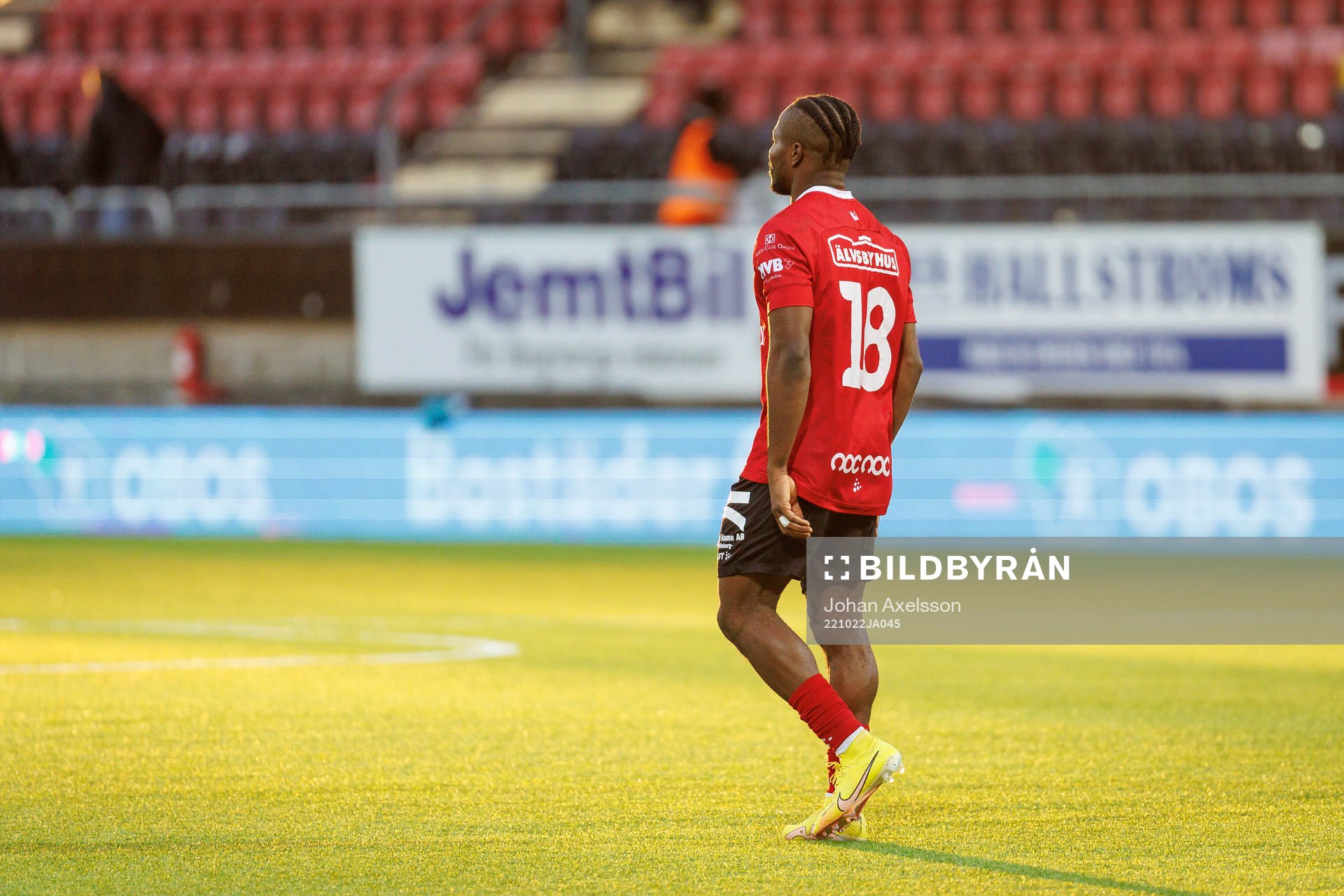 Trelleborgs Henry Offia deppar