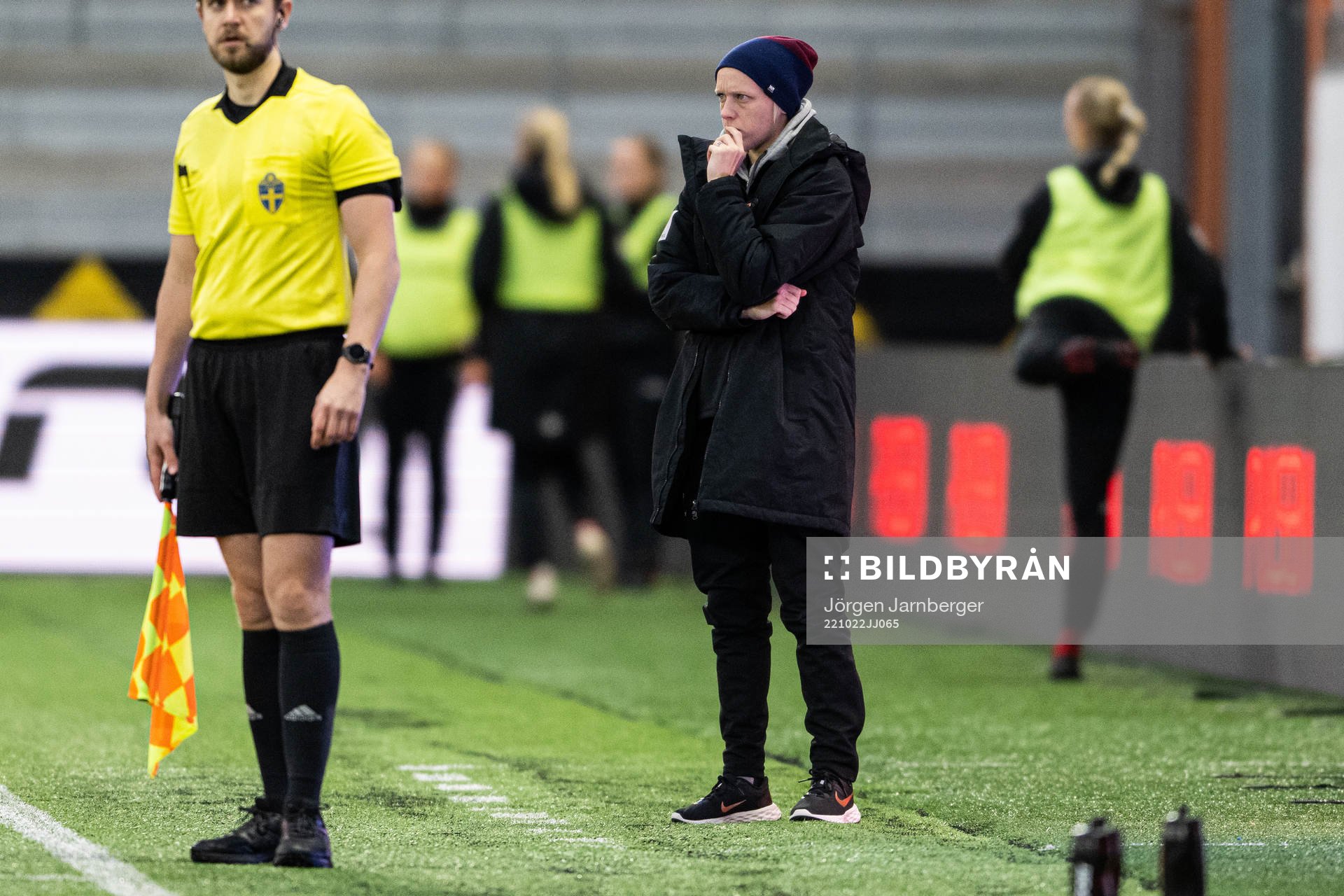 Bergdalens tränare Linnea Liljegärd