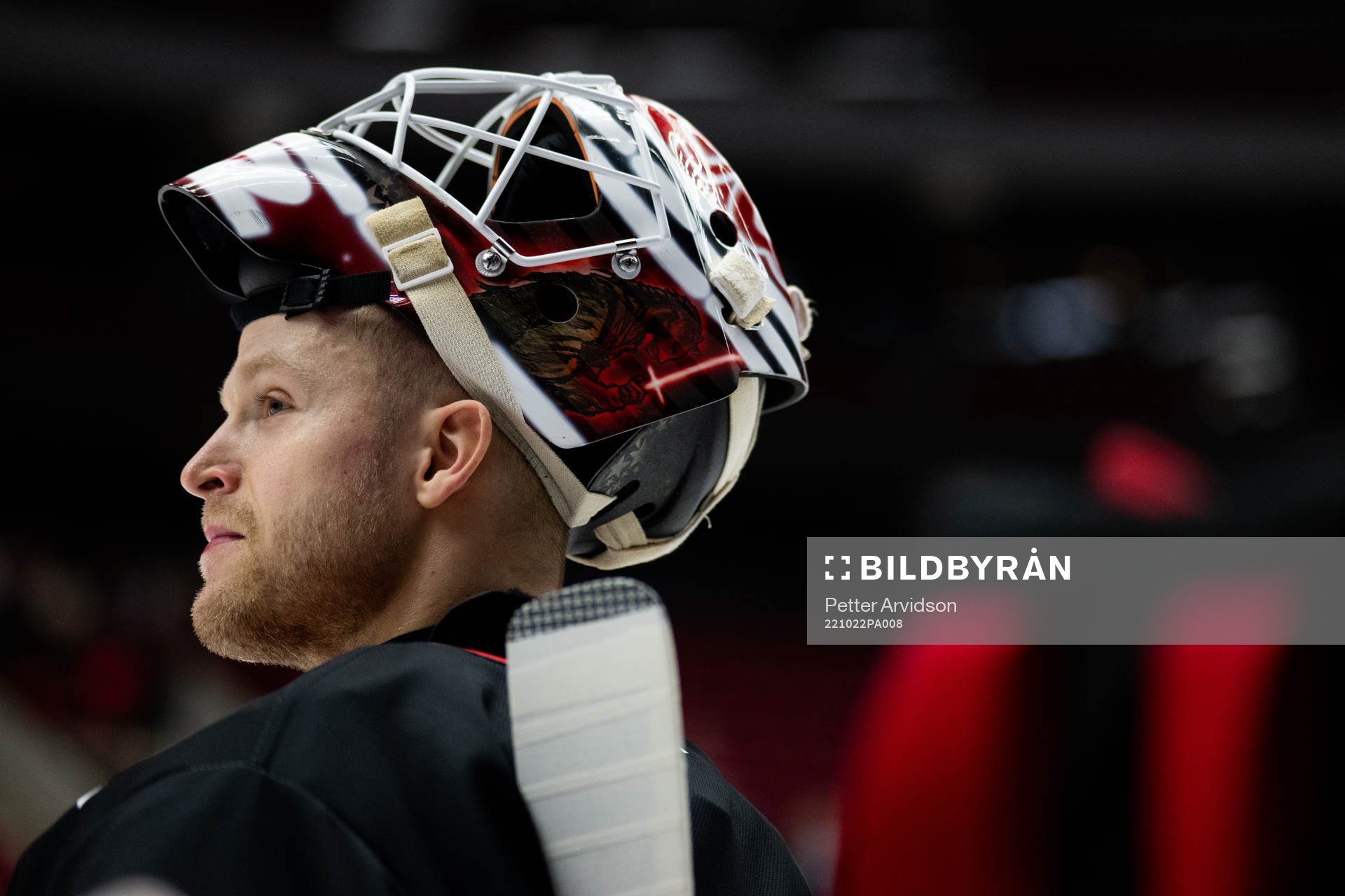 Malmö Redhawks målvakt Daniel Marmenlind