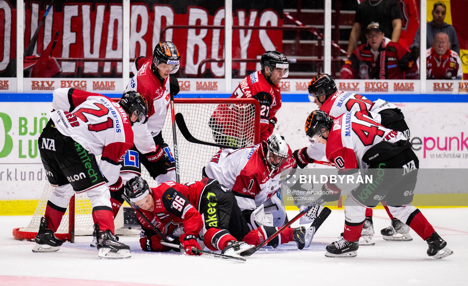 Malmö Redhawks Lukas Wernblom och Ponthus Westerholm oroar