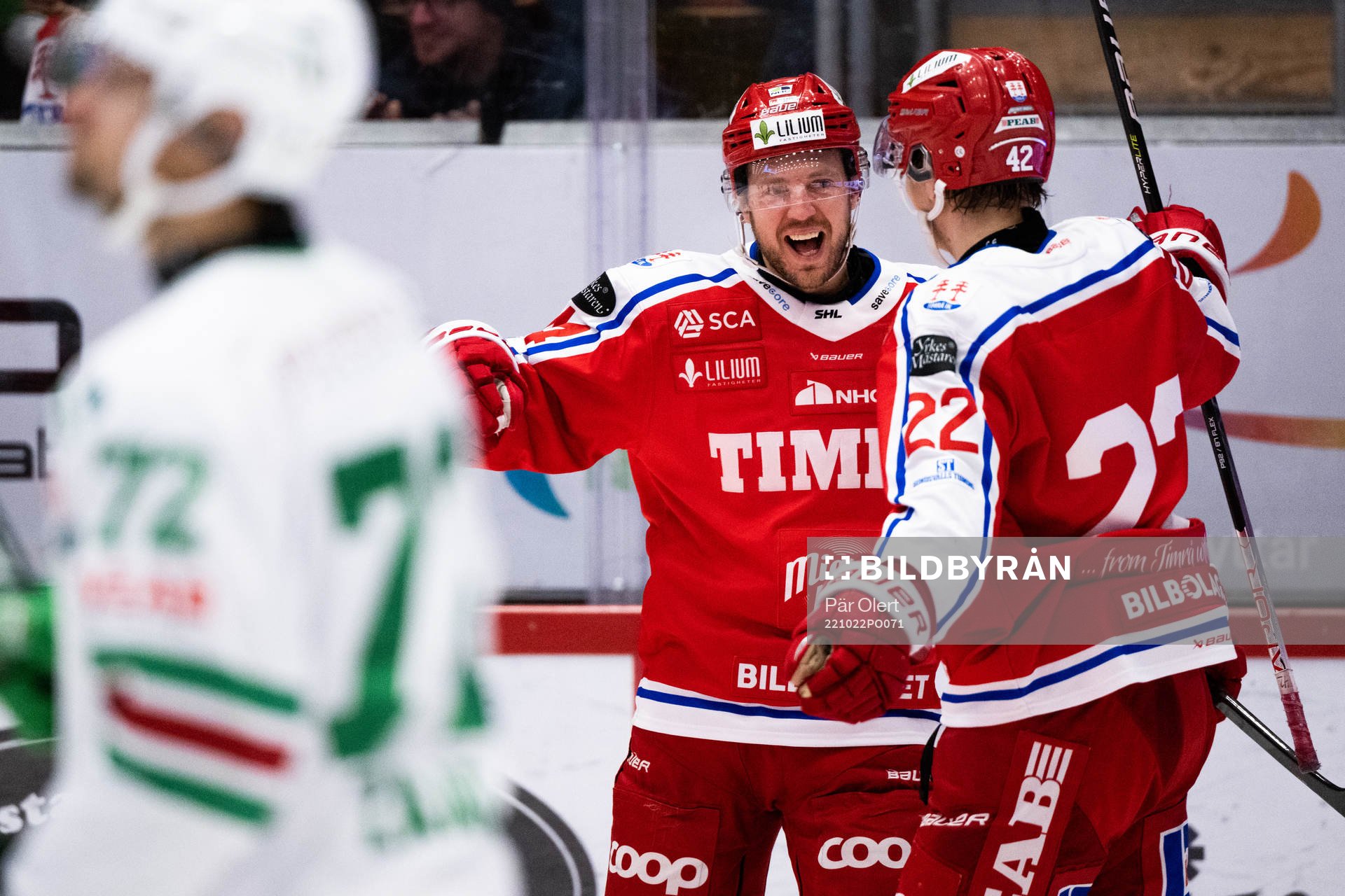 Timrås Jacob Blomqvist jublar
