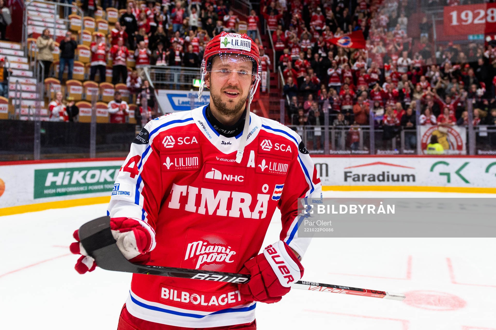 Timrås Jacob Blomqvist jublar