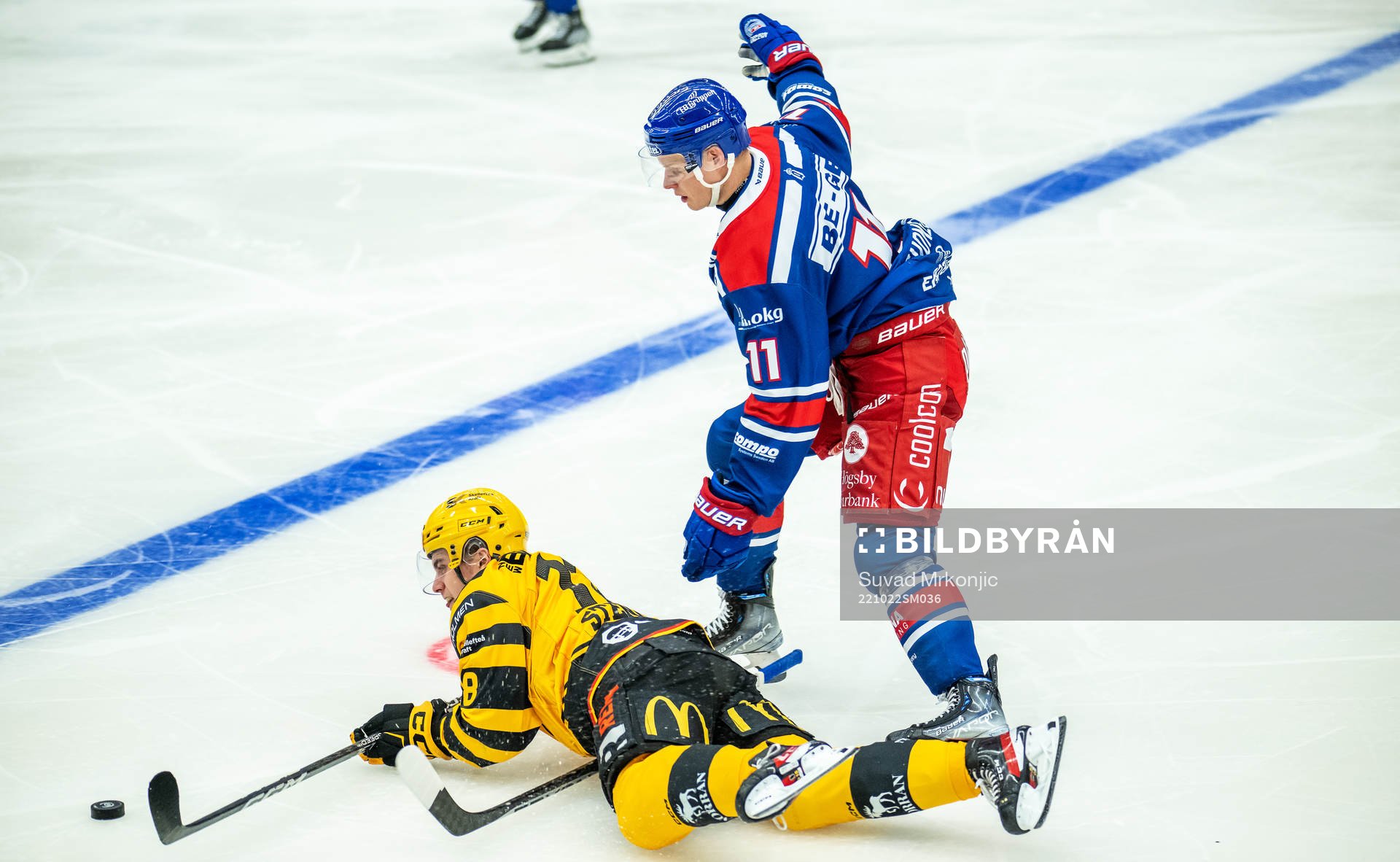 Både Skellefteås Elias Stenman och Oskarshamns Antti