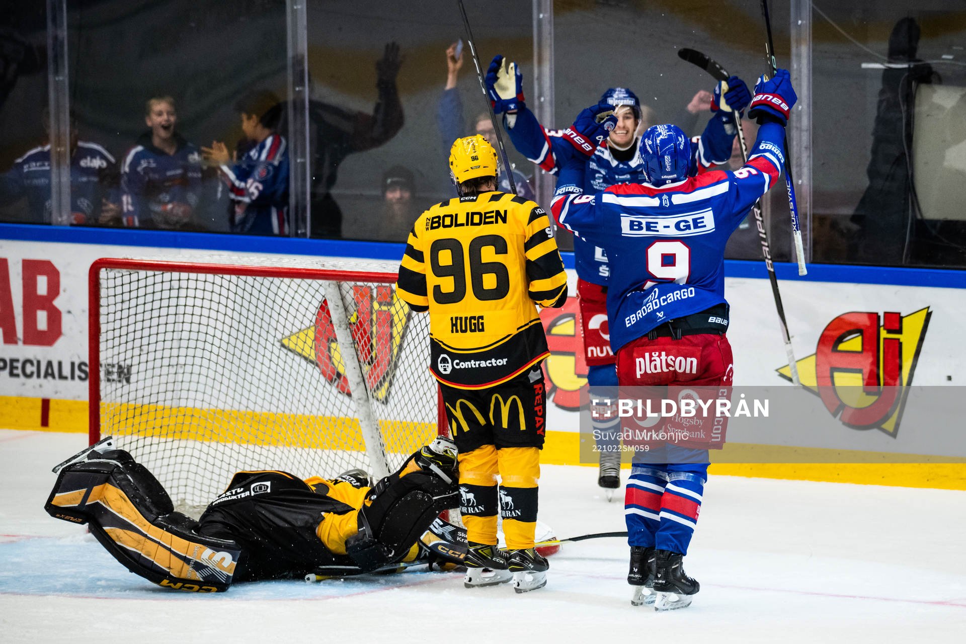 Oskarshamns Ahti Oksanen jublar