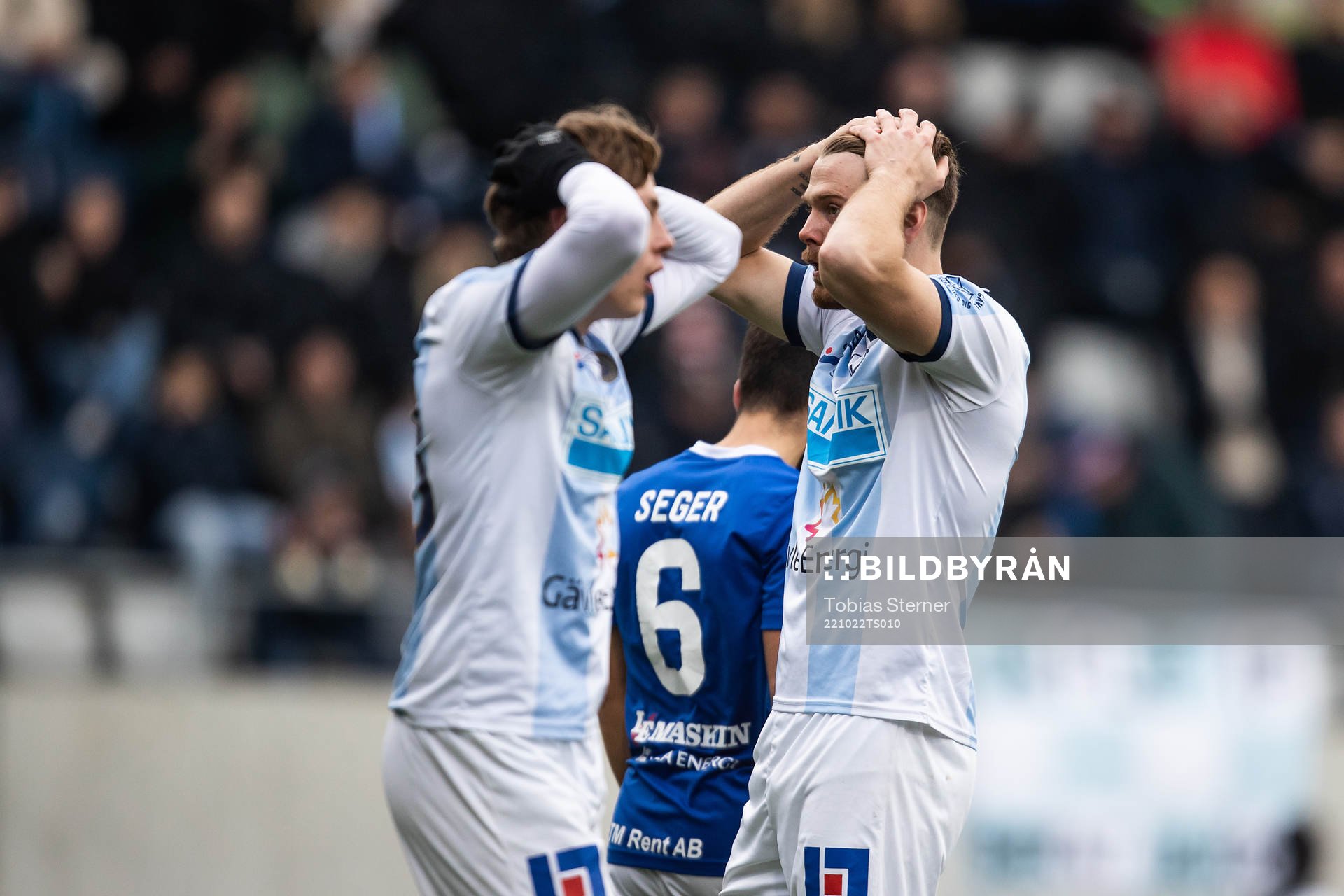 Gefles Jesper Carström och Leo Englund deppar