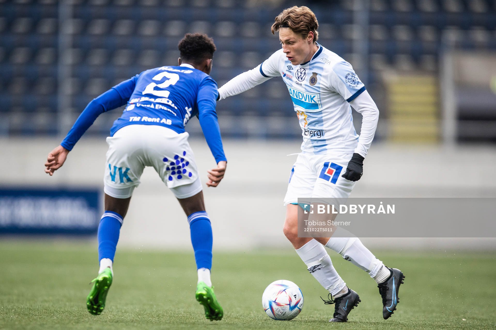 Umeå FCs Ibrahim Habib och Gefles Jesper Carström