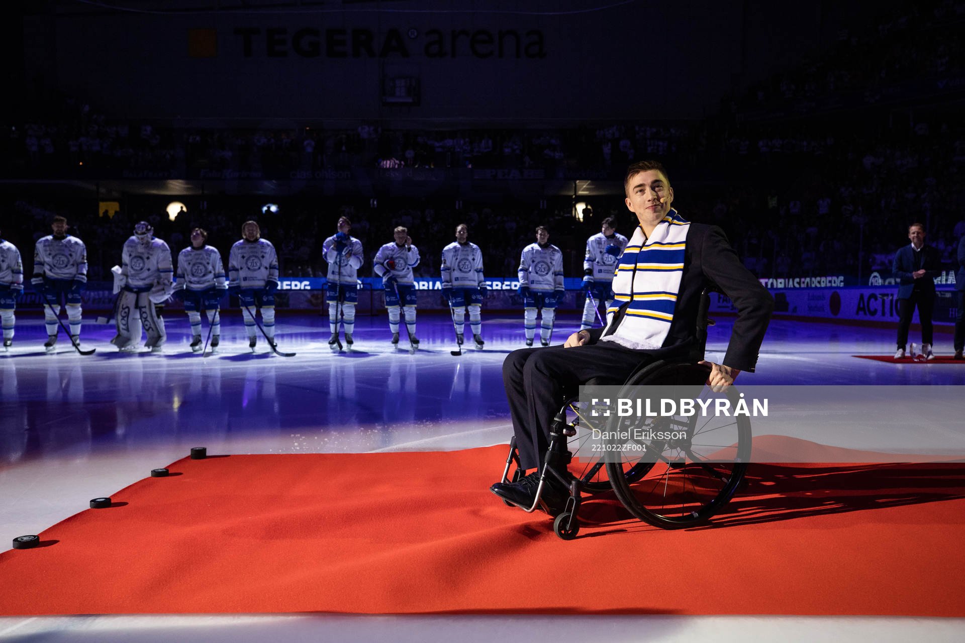 Tobias Forsberg hyllas