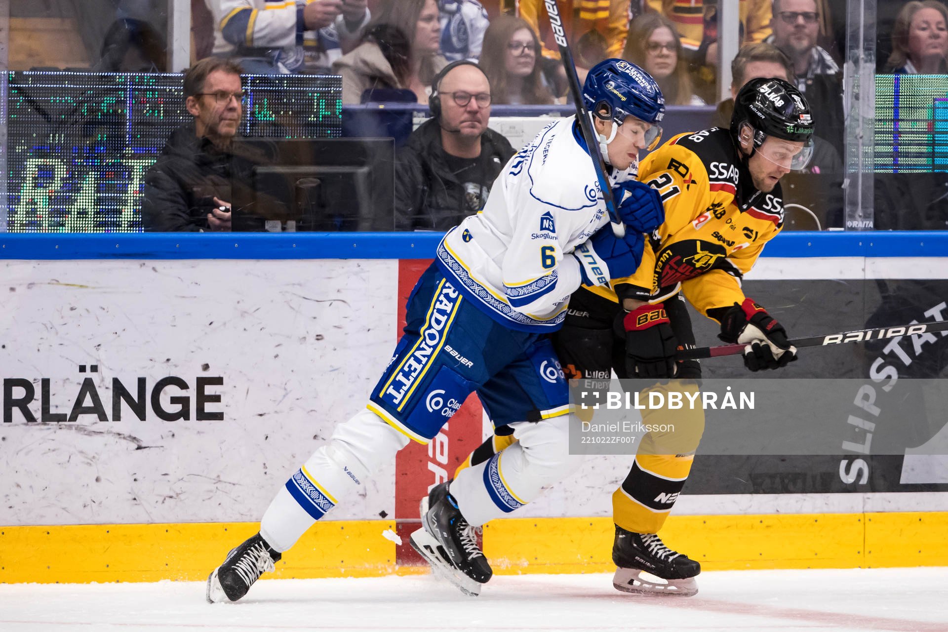 Leksands Alexander Lundqvist och Luleås Juhani Tyrväinen
