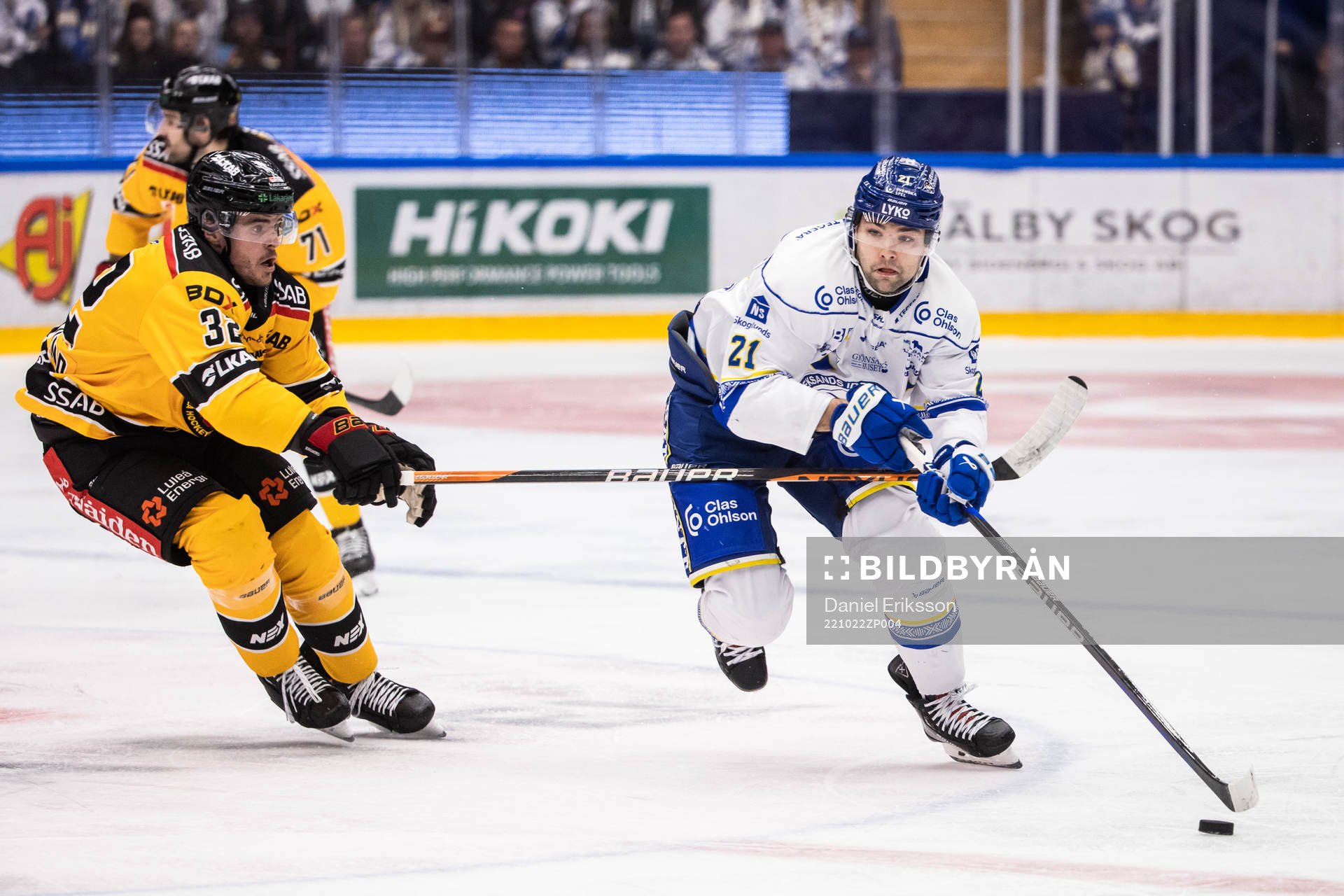 Luleås Oscar Engsund och Leksands John Quenneville