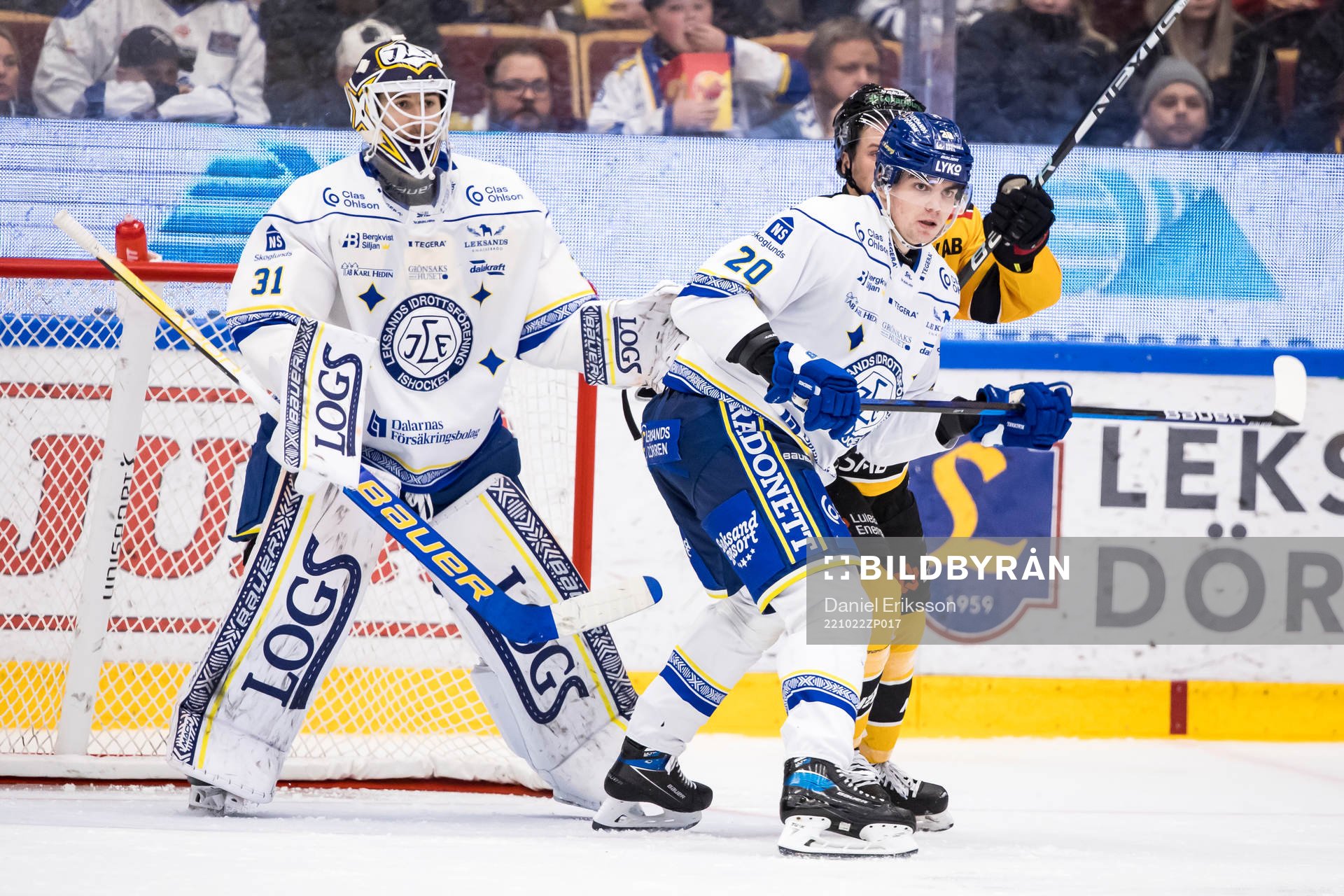 Luleås Brendan Shinnimin och Leksands Lian Bichsel
