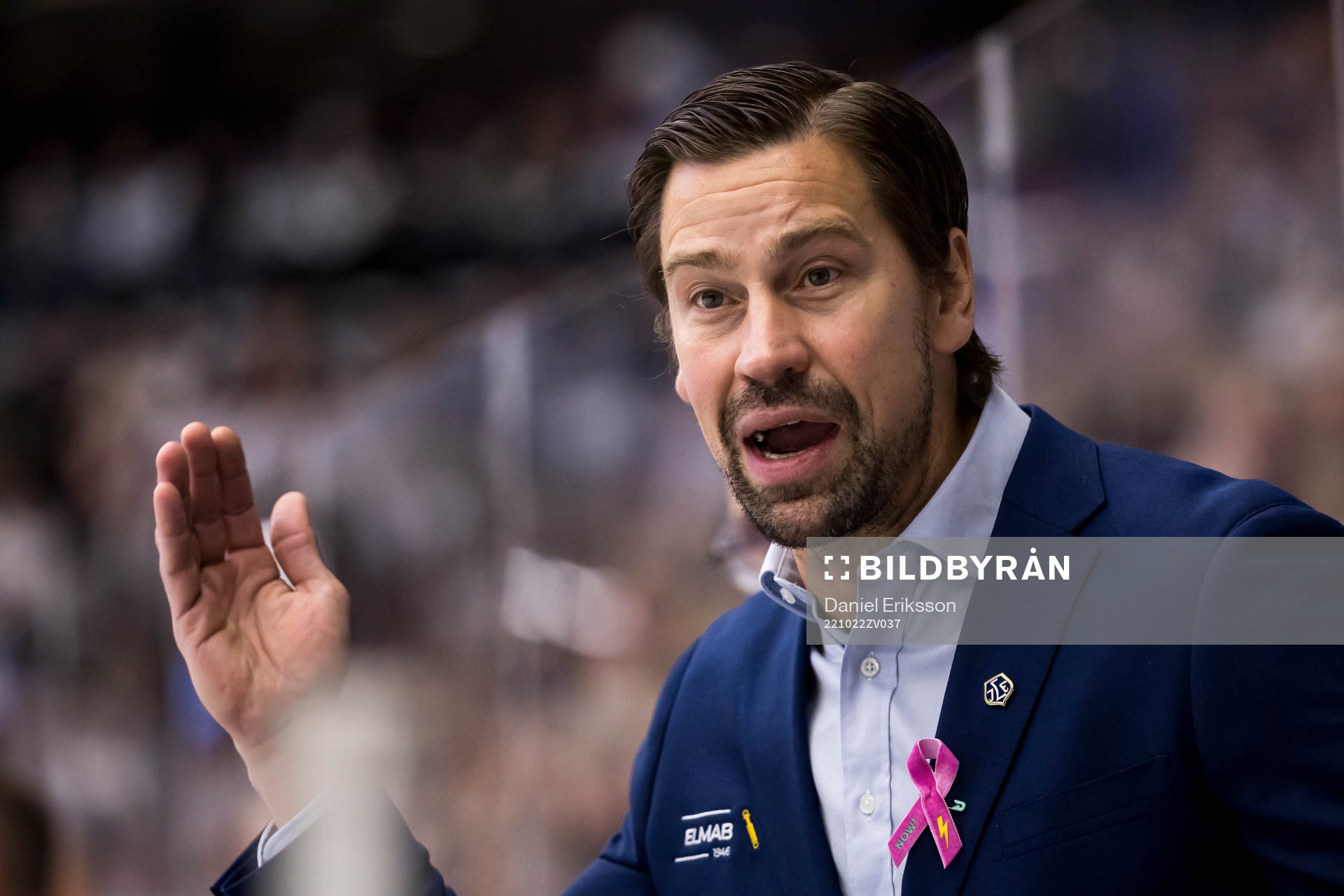 Leksands assisterande tränare Pär Styf