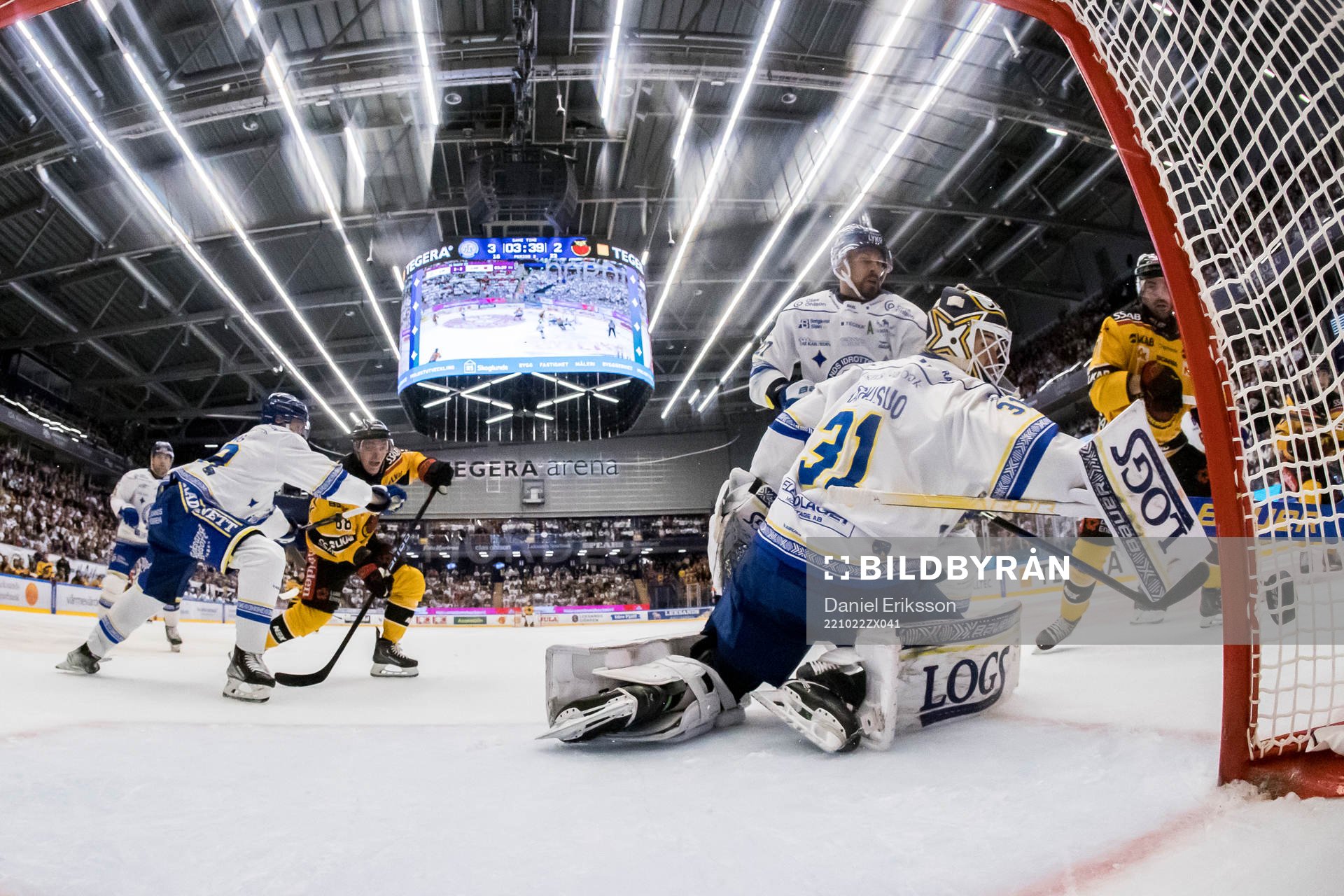 Leksands målvakt Kasimir Kaskisuo