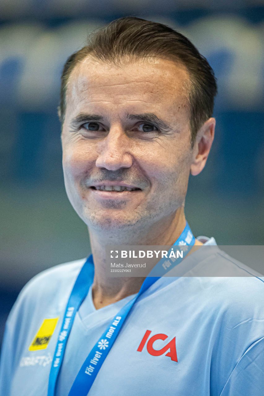 Yksel Osmanovski under fotbollsmatchen i För livet cupen mot ALS mellan Malmölirare och Vilirare-ÖST den 22 oktober 2022 i Malmö. 