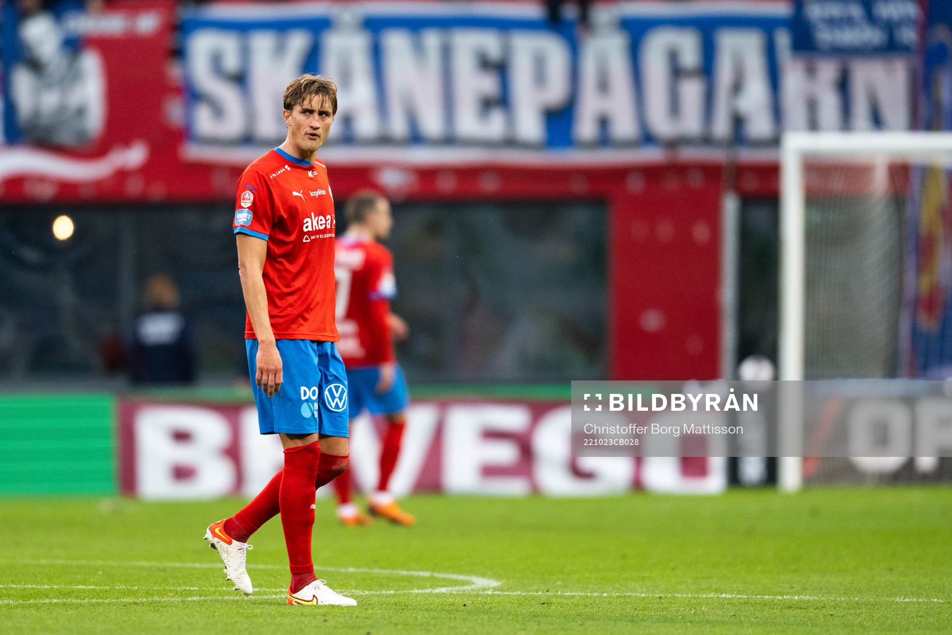 Helsingborgs Thomas Rogne deppar