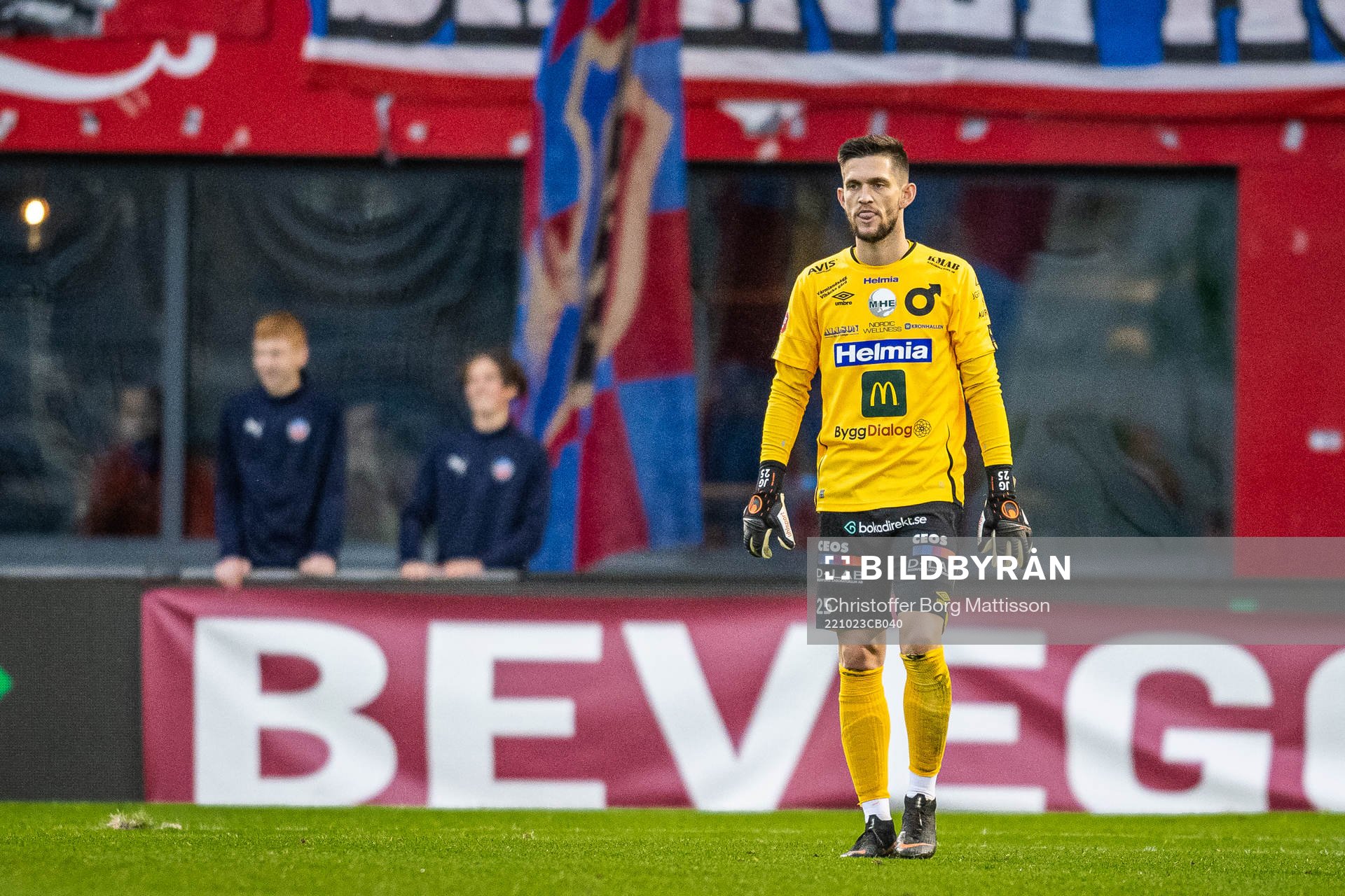 Degerfors målvakt Jeffrey Gal