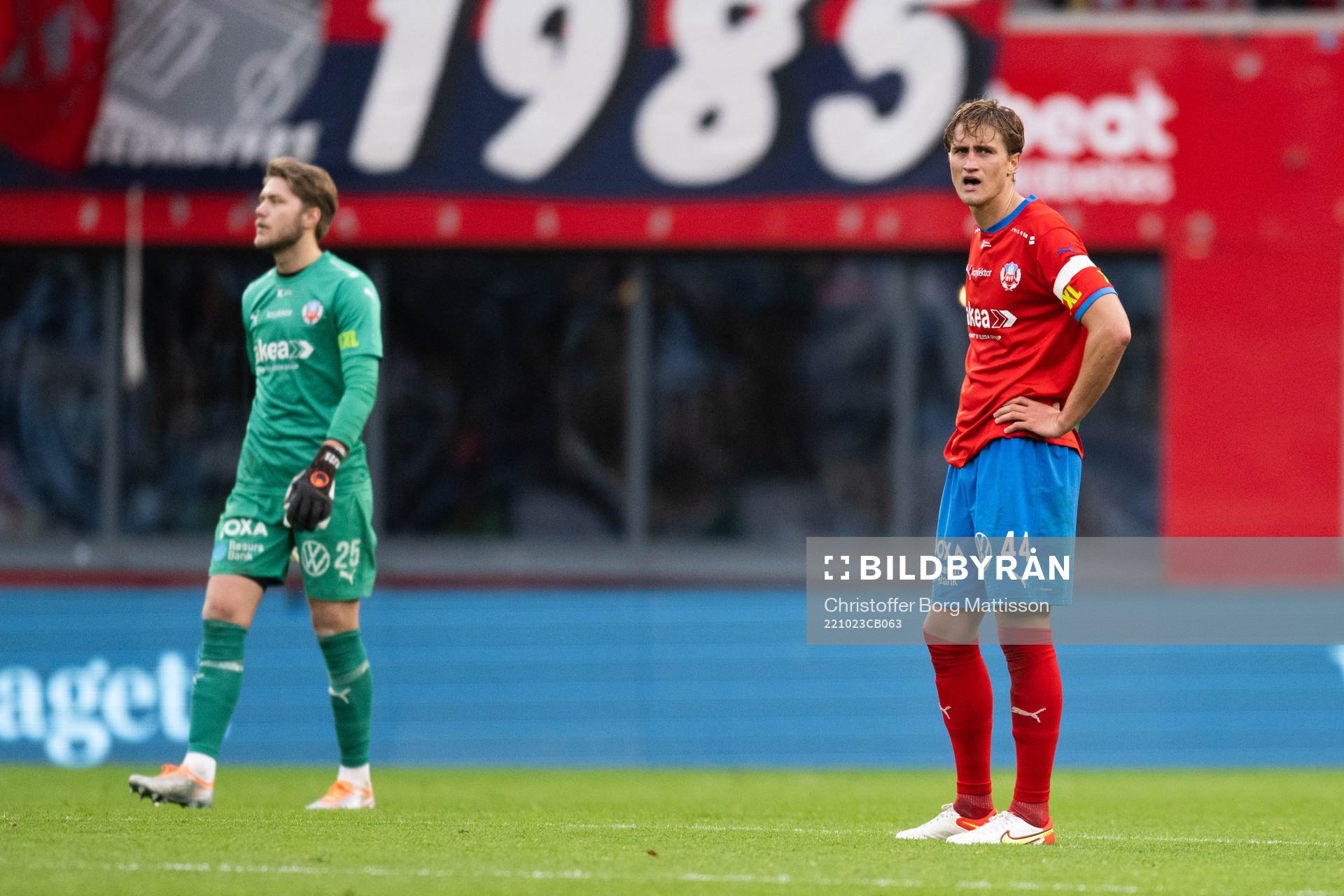 Helsingborgs Thomas Rogne deppar